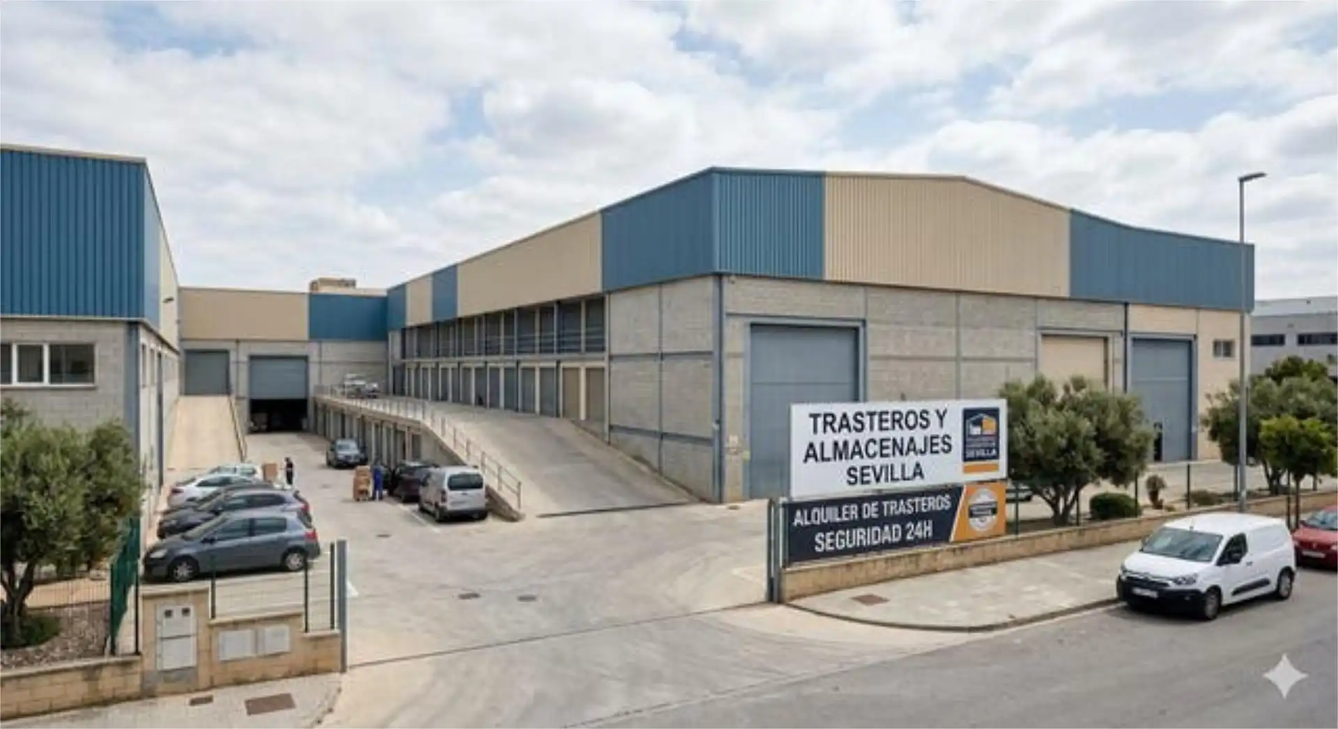 Exterior view of Storage room for rent in San Juan de Aznalfarache