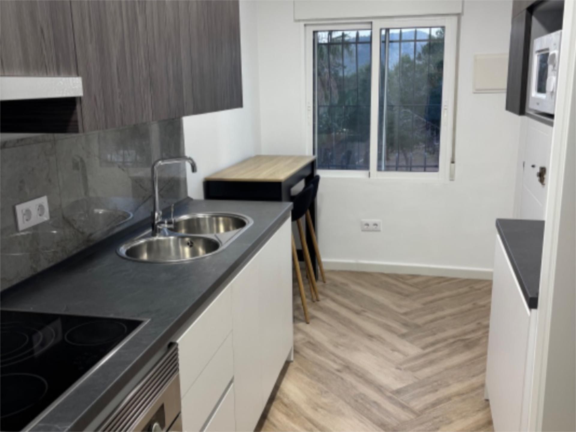 Wohnung zur Miete in Urbanizacion Paraiso Park, 1, Los Belones Küche von Wohnung zur Miete in Cartagena mit Klimaanlage, Heizung und Schwimmbad