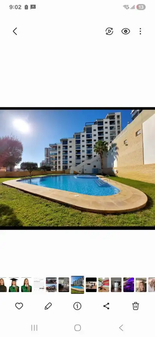 Piscina de Piso en venta en El Campello con Aire acondicionado, Terraza y Piscina