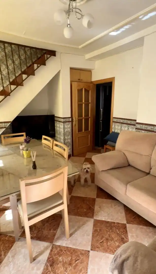 Duplexes for sale in Calle Antonio Maura, 20, Huétor Tájar Living room of Duplexes for sale in Huétor Tájar with Air Conditioner and Furnished