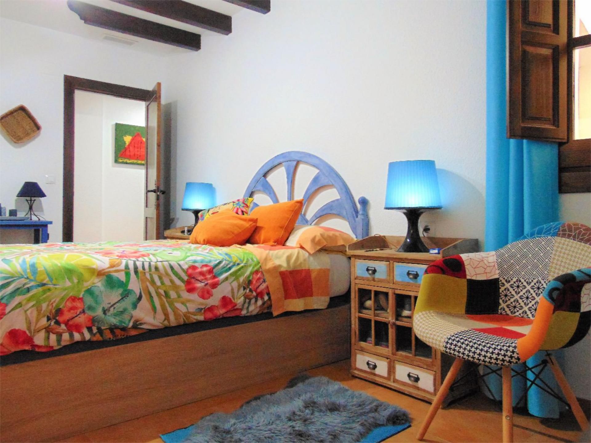 Bedroom of Flat for sale in Carataunas  with Terrace, Swimming Pool and Furnished