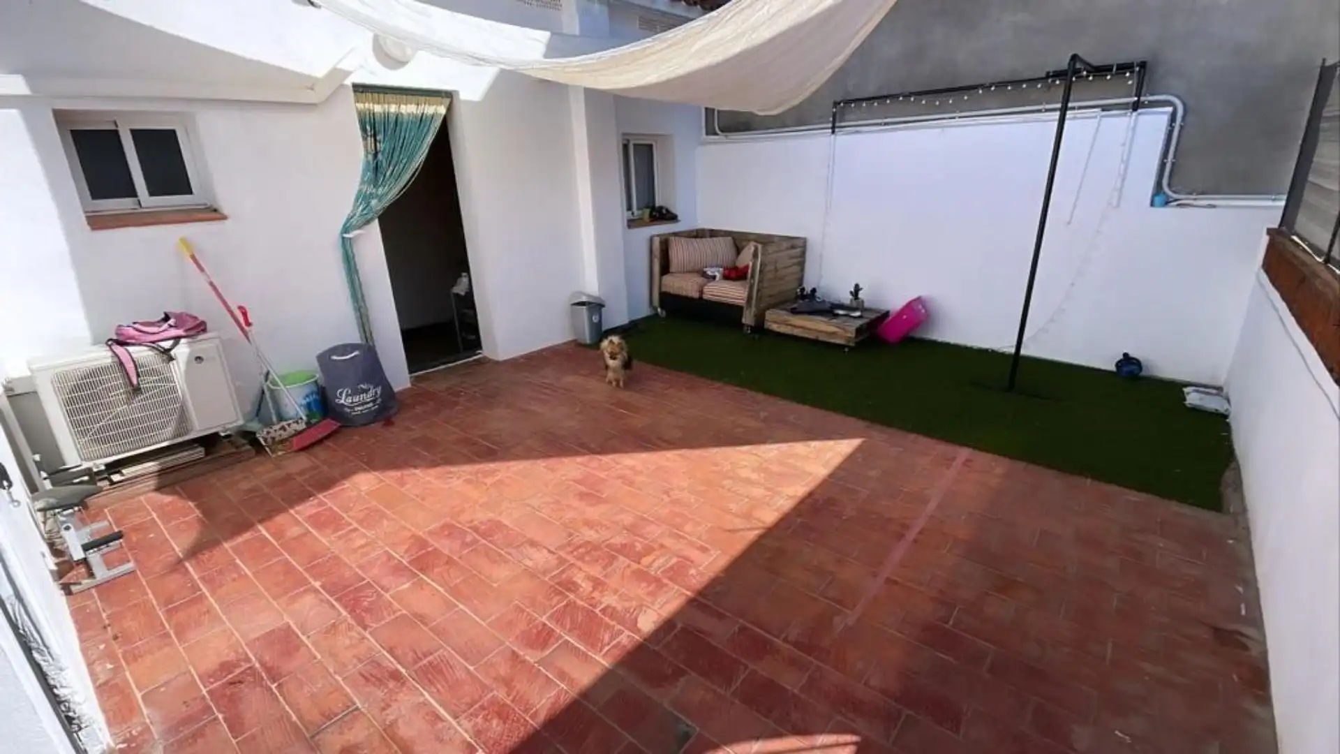 Terrasse von Einfamilien-Reihenhaus zum Verkauf in L'Escala mit Klimaanlage und Terrasse