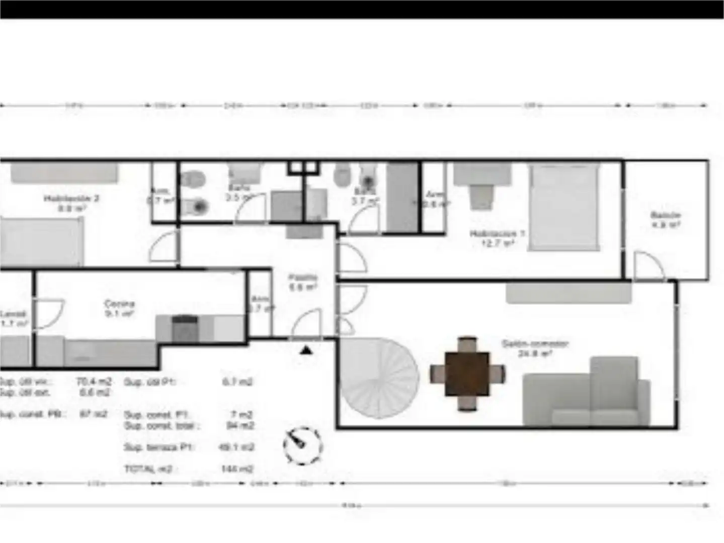 Flat for sale in Carrer de la Constitució, 58, Zona Avenida al Vedat Flat for sale in Torrent with Air Conditioner, Terrace and Balcony