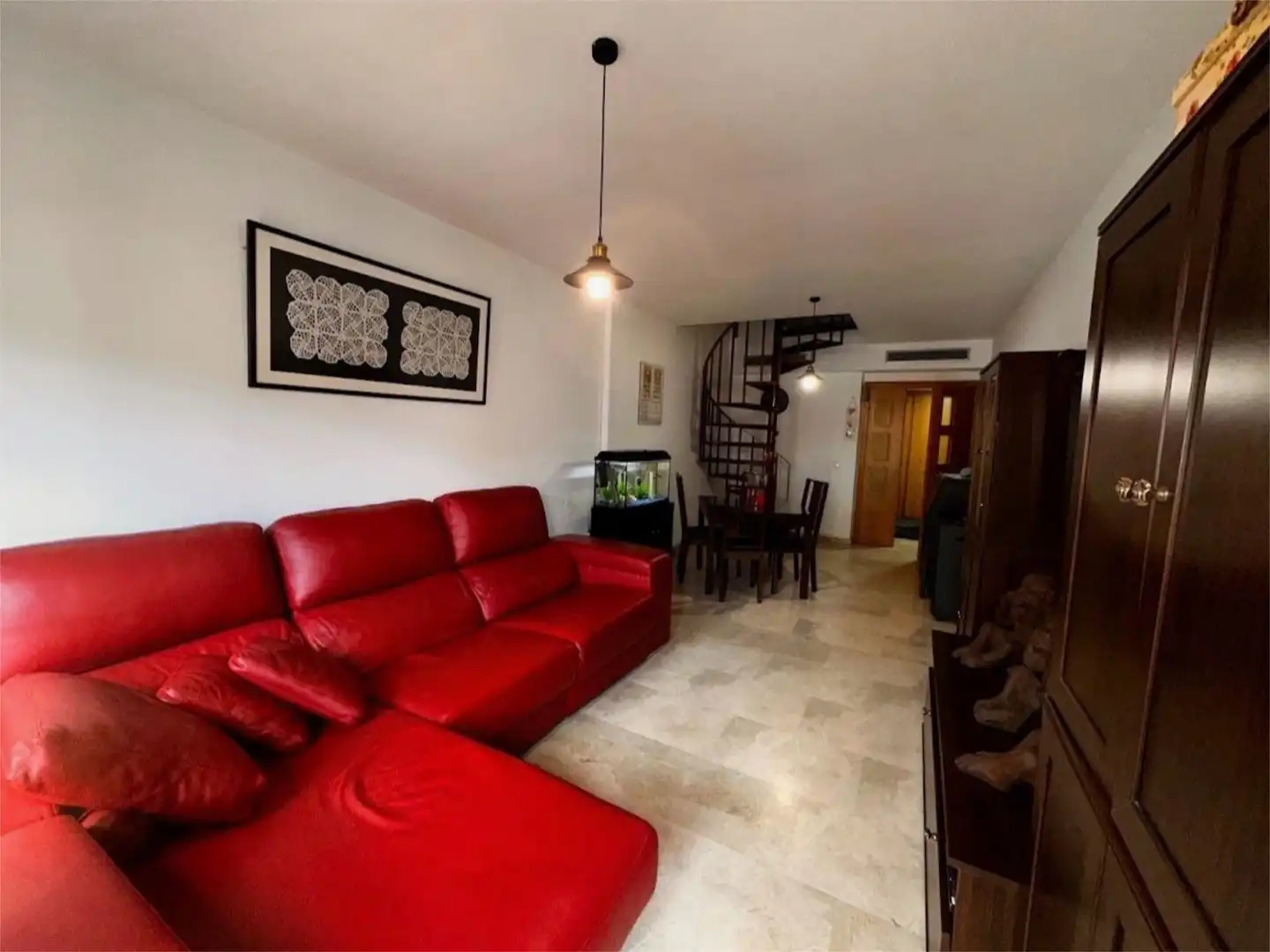 Flat for sale in Carrer de la Constitució, 58, Zona Avenida al Vedat Living room of Flat for sale in Torrent with Air Conditioner, Terrace and Balcony