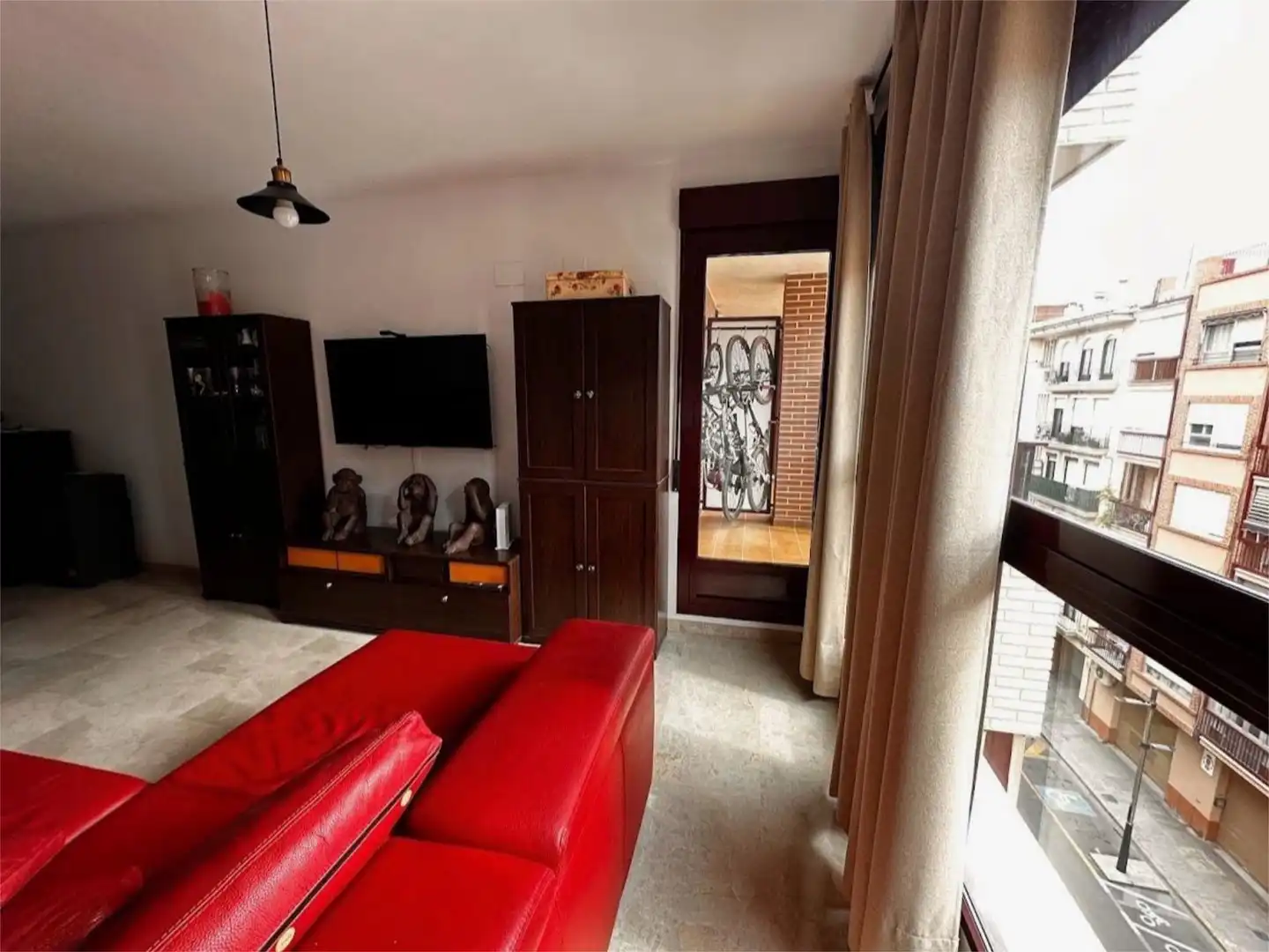Flat for sale in Carrer de la Constitució, 58, Zona Avenida al Vedat Living room of Flat for sale in Torrent with Air Conditioner, Terrace and Balcony