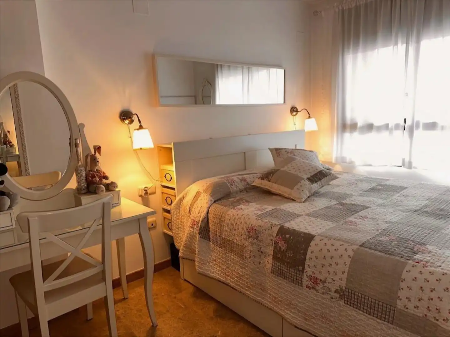 Flat for sale in Carrer de la Constitució, 58, Zona Avenida al Vedat Bedroom of Flat for sale in Torrent with Air Conditioner, Terrace and Balcony