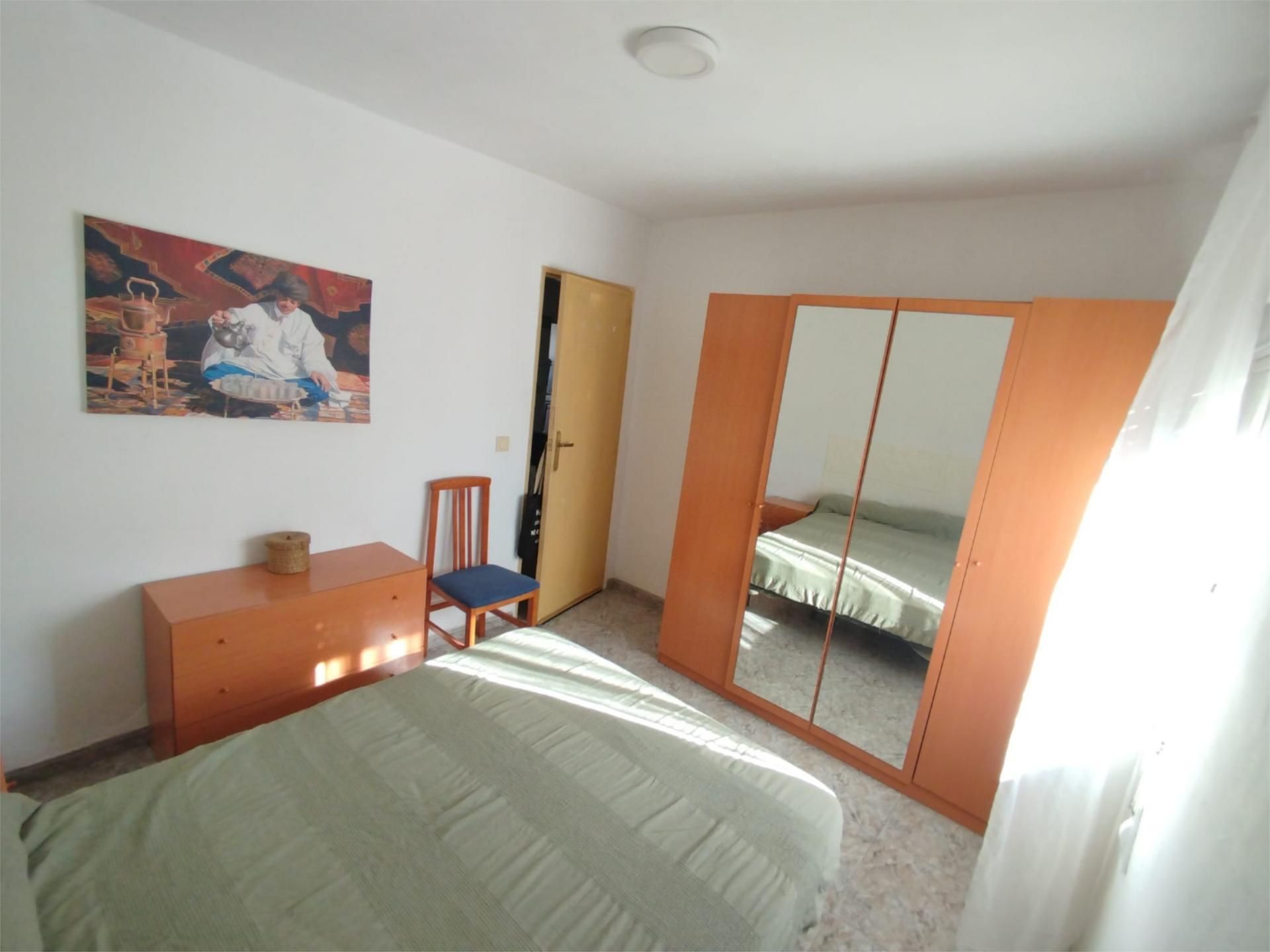 Schlafzimmer von Wohnung zur untervermieten in Badajoz Capital mit Schwimmbad, Möbliert und Waschmaschine