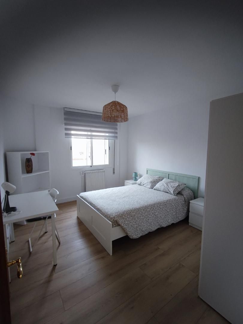 Schlafzimmer von Wohnung zur untervermieten in Valladolid Capital mit Heizung, Parkett und Terrasse