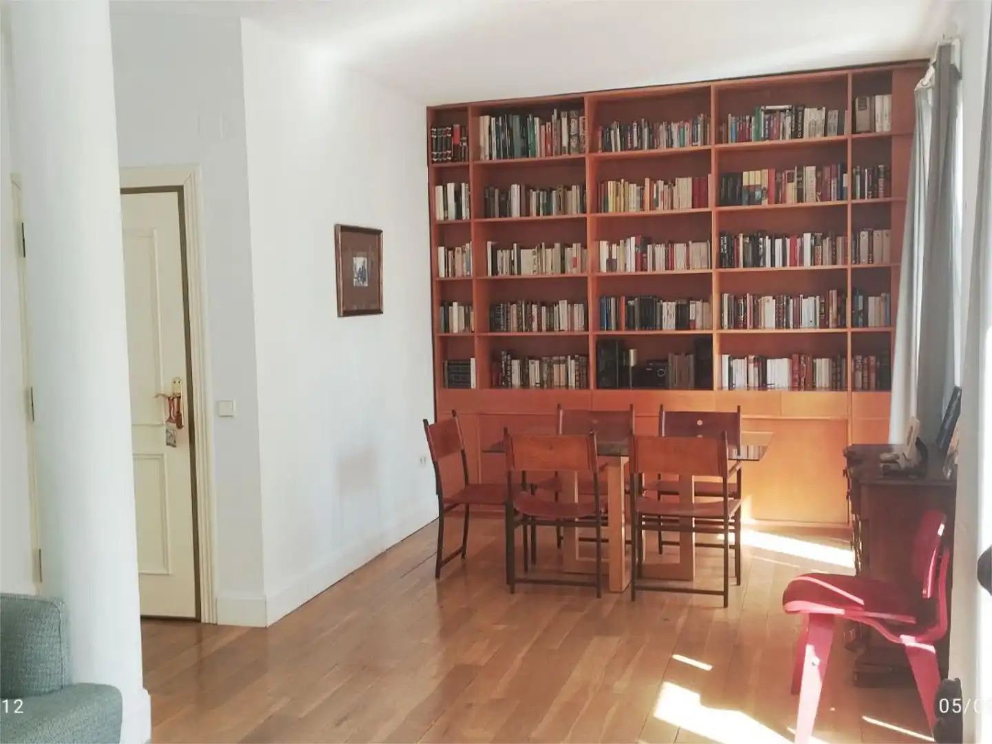 Comedor de Piso de alquiler en Sevilla con Aire acondicionado, Calefacción y Parquet