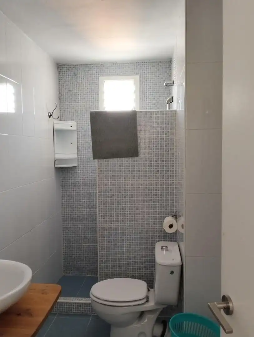 Baño de Piso de alquiler en Sevilla con Aire acondicionado, Amueblado y Lavadora