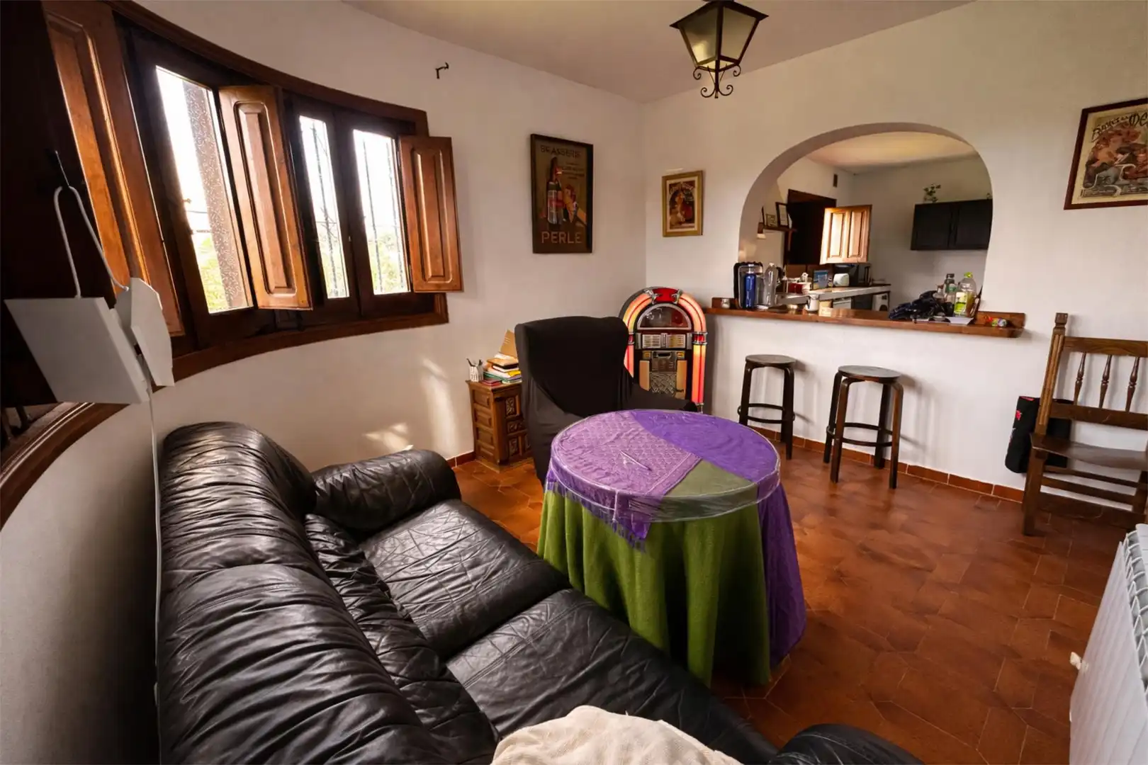 Habitación en Urbanización Serr Playa S1, 11, San Román de los Montes Sala de estar de Casa o chalet para compartir en San Román de los Montes con Calefacción, Jardín privado y Terraza