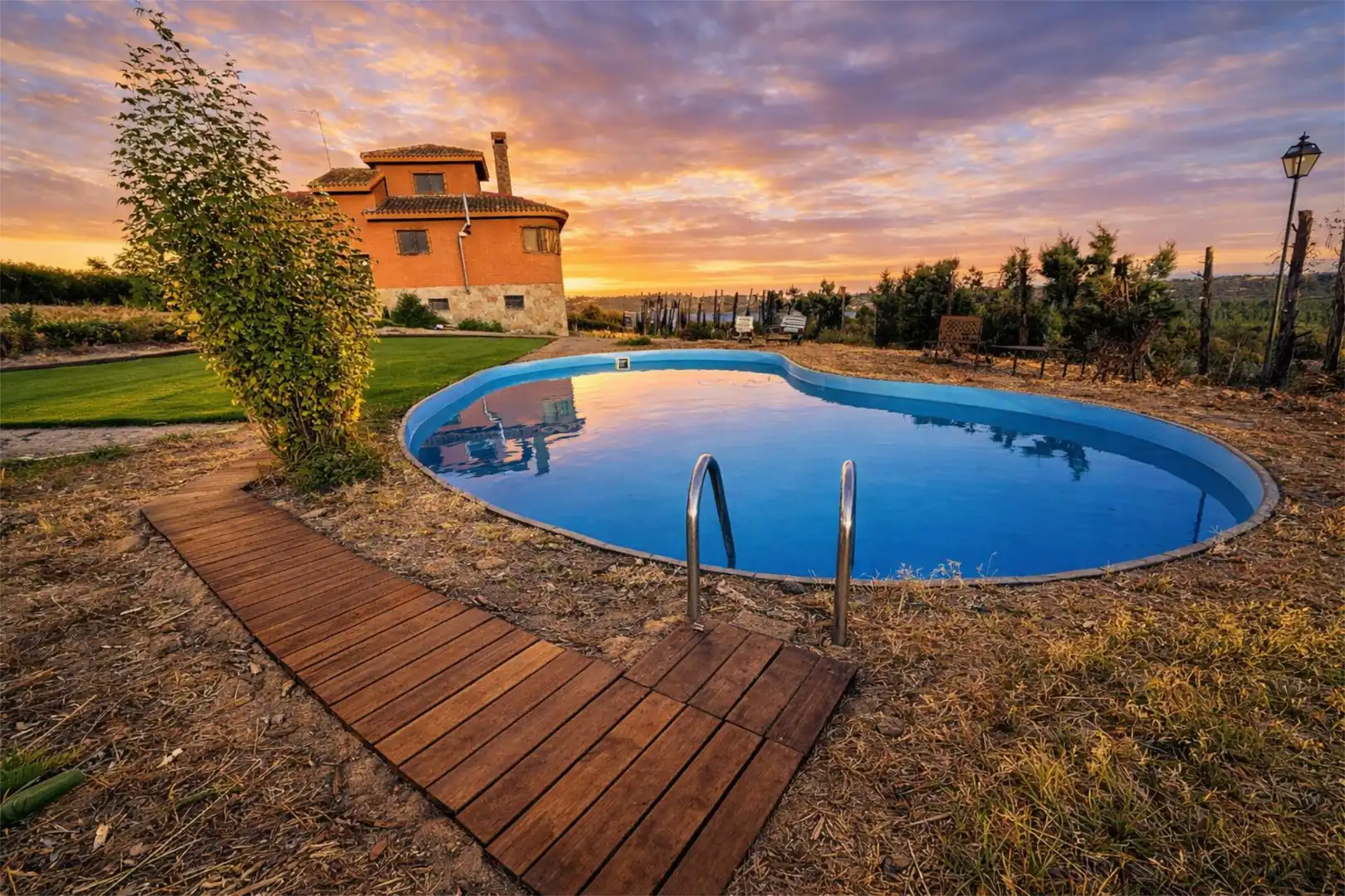Habitación en Urbanización Serr Playa S1, 11, San Román de los Montes Piscina de Casa o chalet para compartir en San Román de los Montes con Calefacción, Jardín privado y Terraza