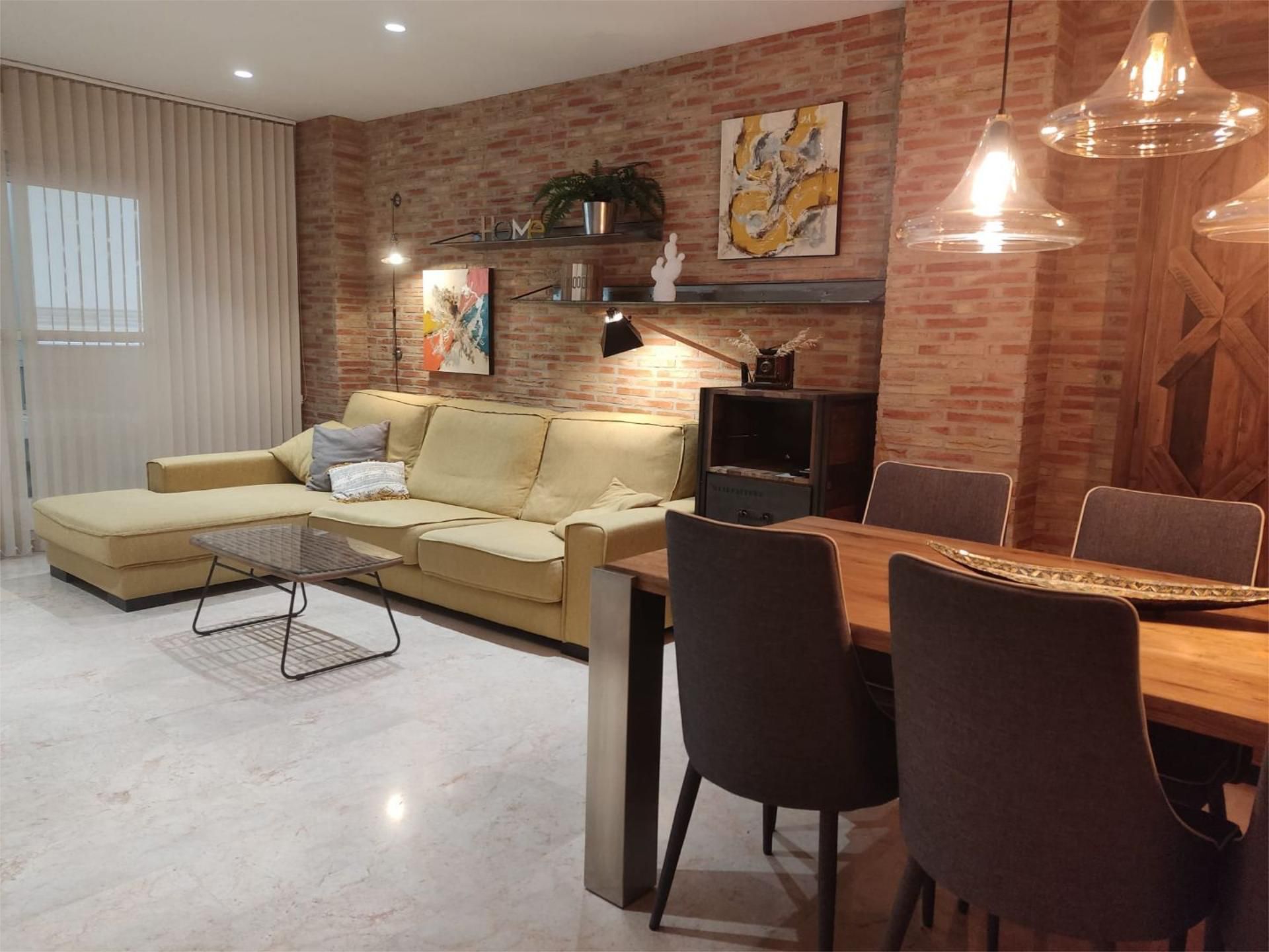 Living room of Flat for rent in Molina de Segura  with Air Conditioner, Private garden and Terrace