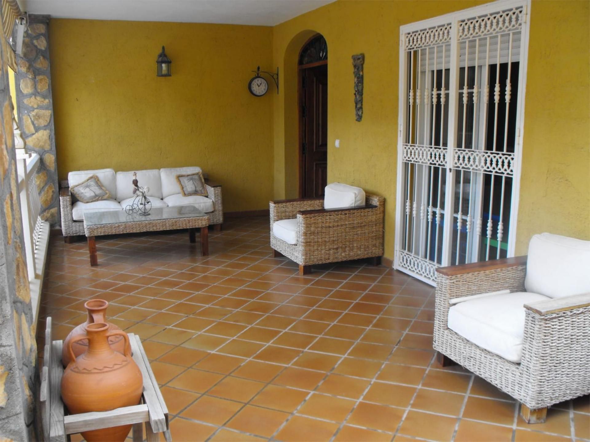 Terraza de Dúplex de alquiler en Vícar con Aire acondicionado, Calefacción y Jardín privado