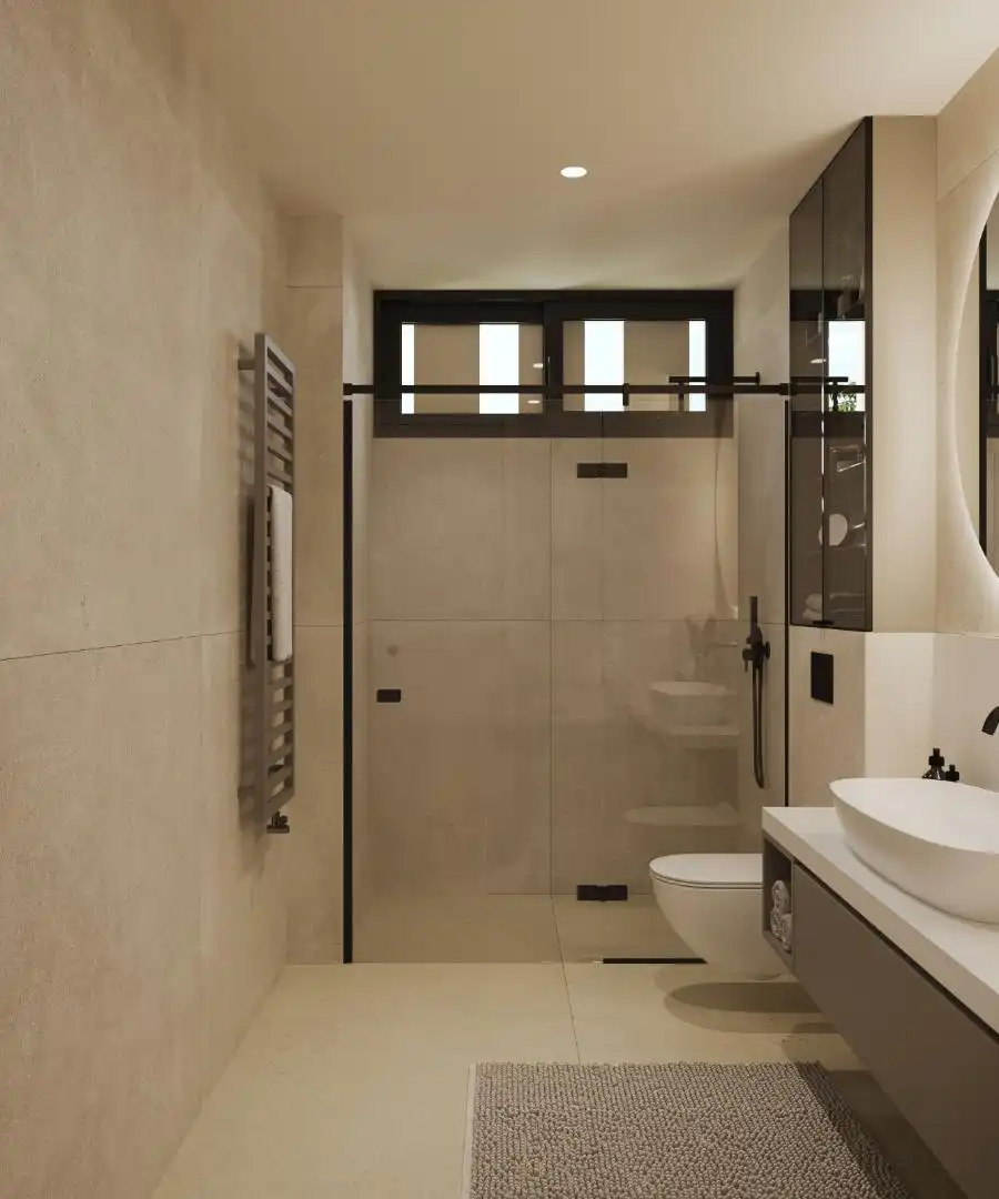 Baño de Casa o chalet en venta en Vidreres con Aire acondicionado, Terraza y Piscina