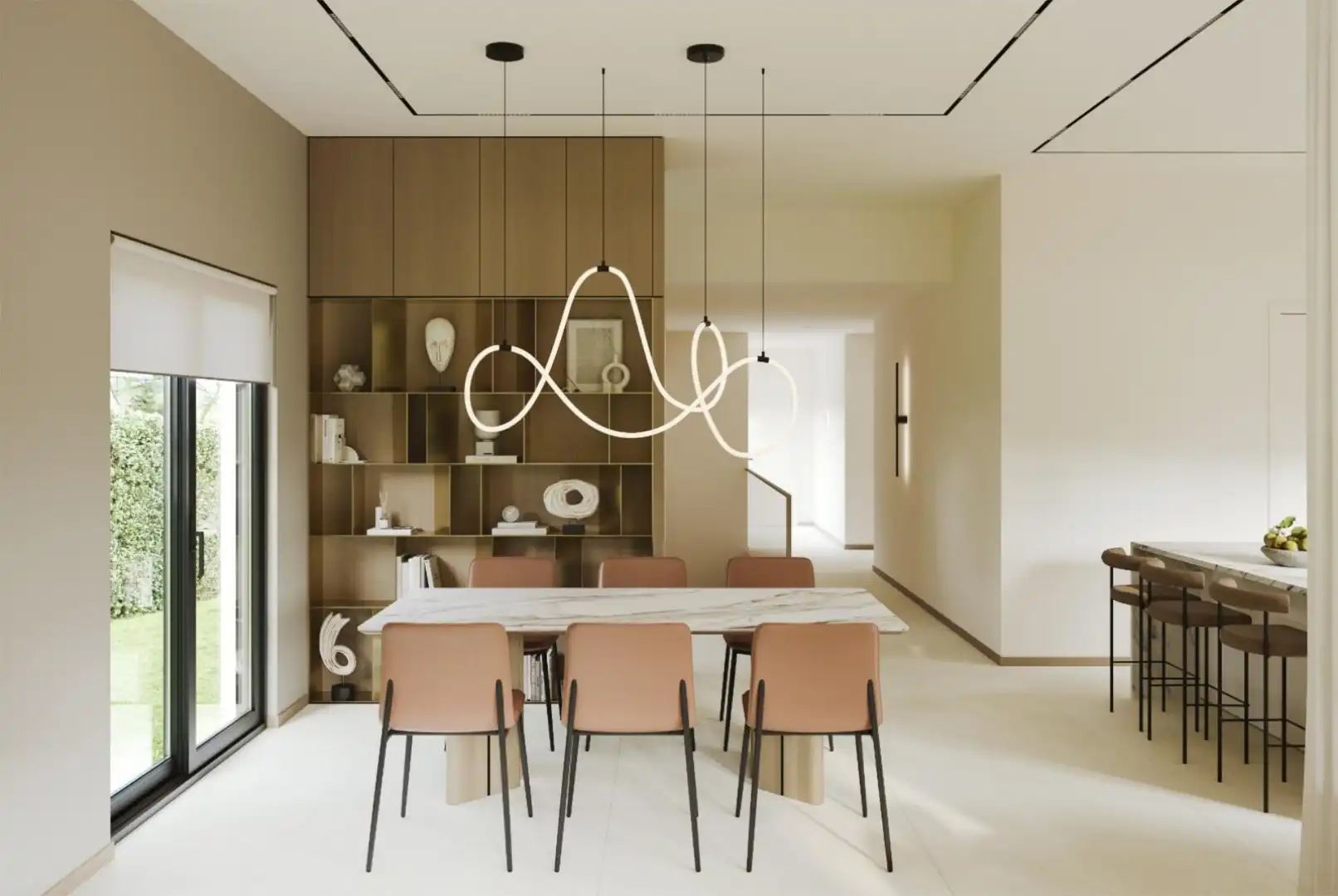 Comedor de Casa o chalet en venta en Vidreres con Aire acondicionado, Terraza y Piscina
