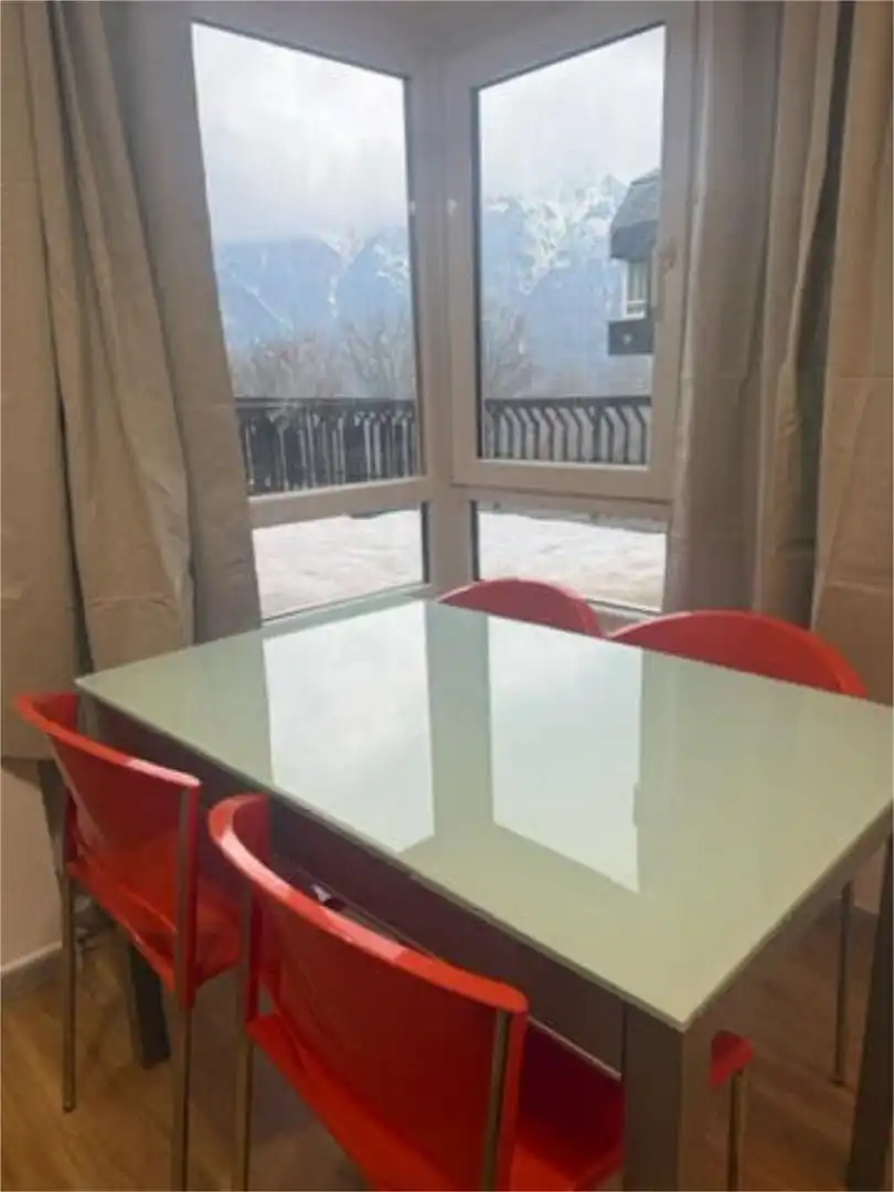 Flat for sale in Benasque Dining room of Flat for sale in Benasque with Terrace and Furnished