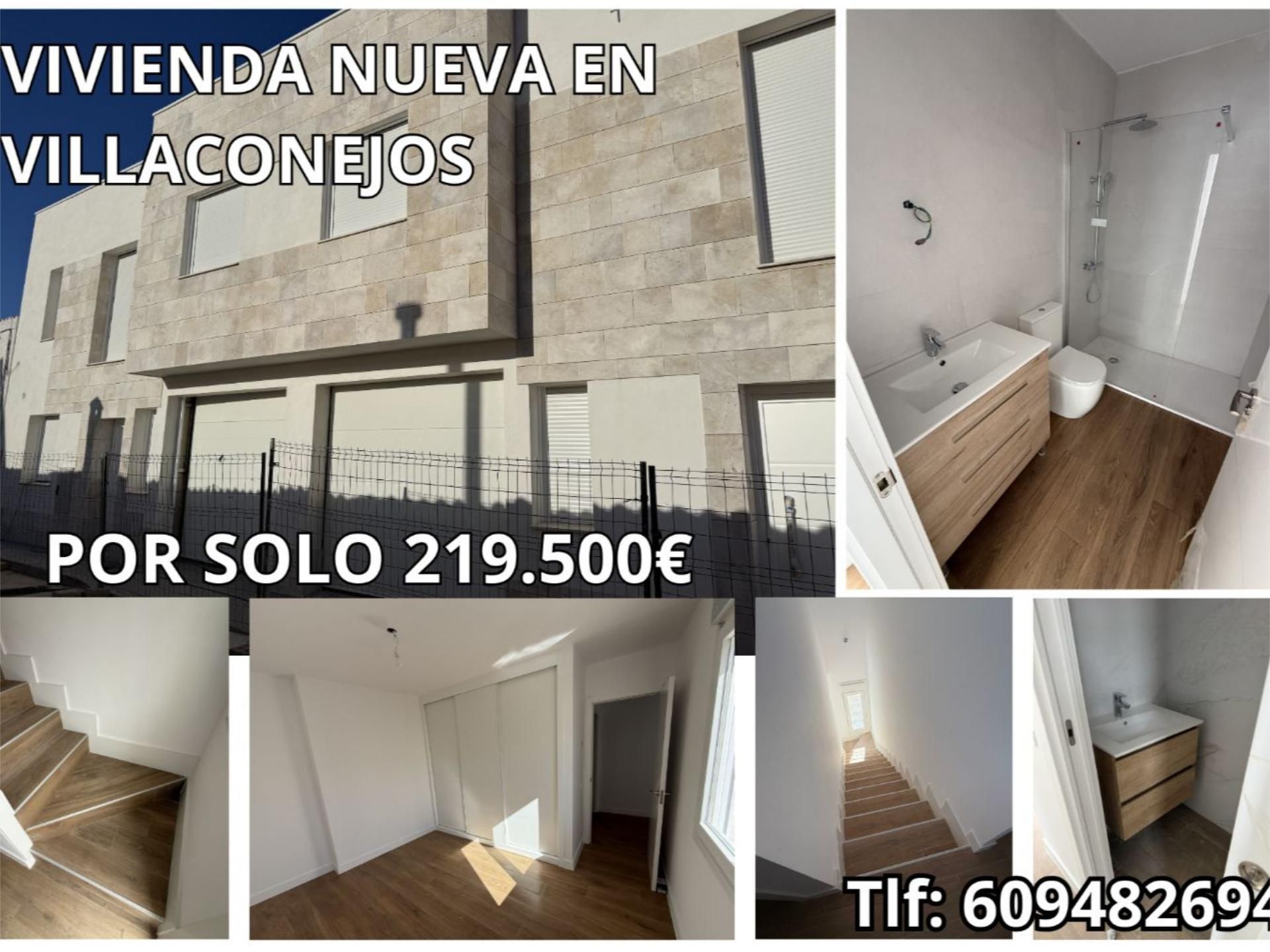 Wohnung zum Verkauf in Villaconejos mit Klimaanlage, Heizung und Privatgarten