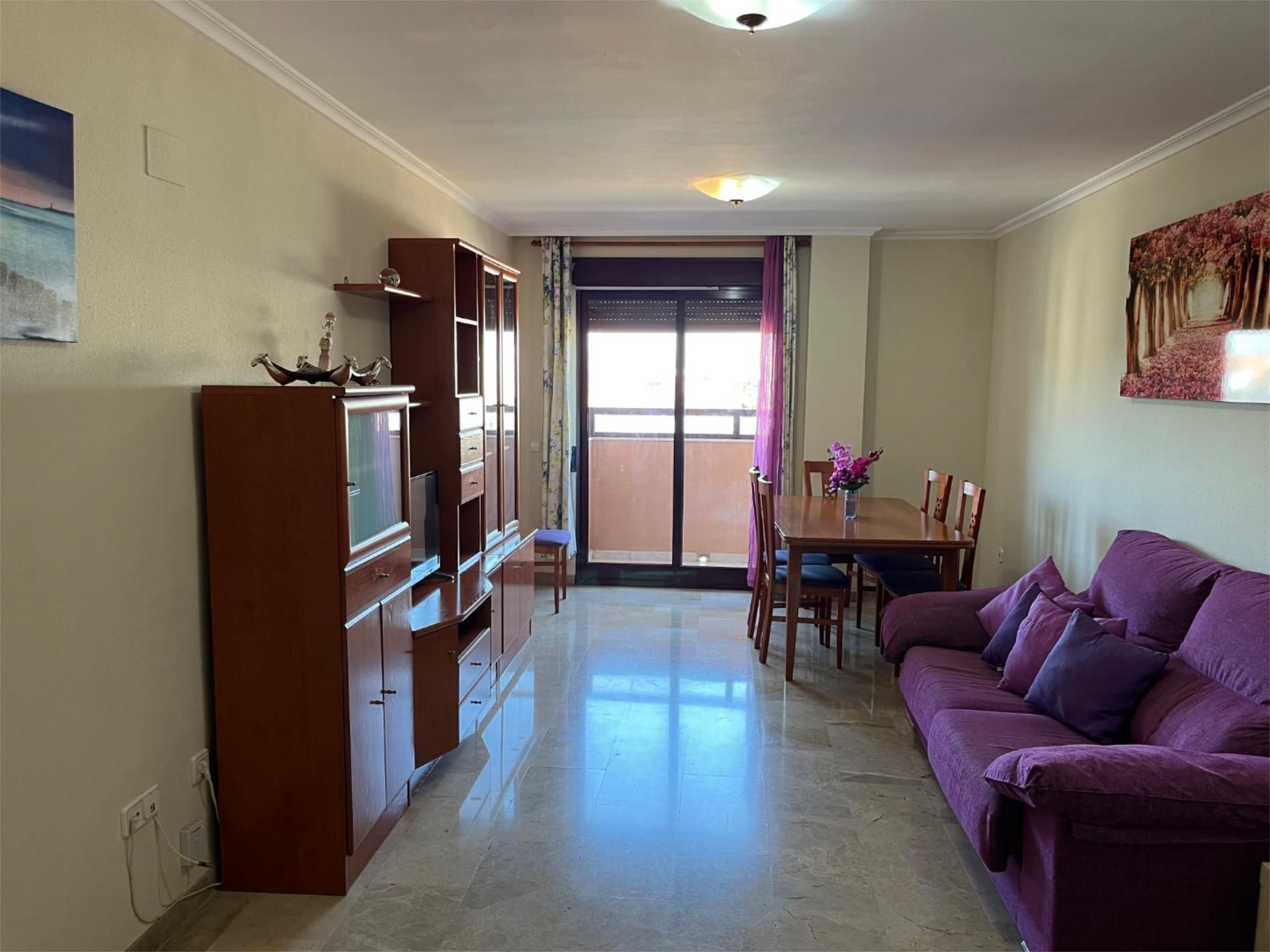 Sala d'estar de Pis de lloguer en  Valencia Capital amb Aire condicionat, Jardí privat i Moblat