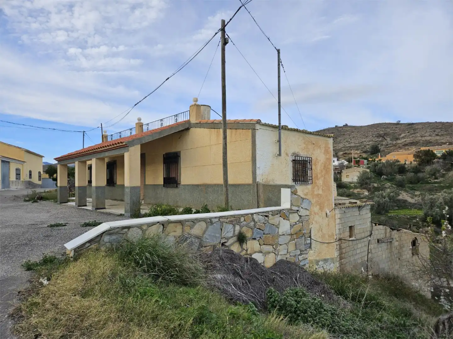 Vista exterior de Finca rústica en venda en Albox amb Terrassa
