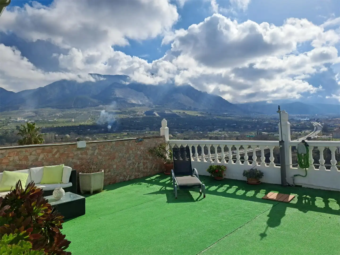 Wohnungen zum Verkauf in Calle la Trinchera, 4, Dúrcal Terrasse von Wohnungen zum Verkauf in Dúrcal mit Heizung, Parkett und Terrasse