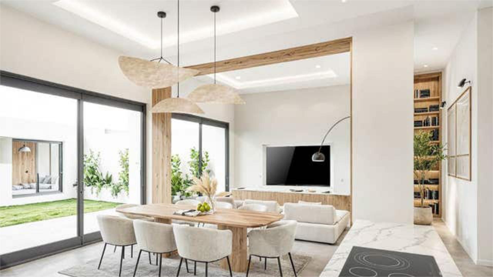 Comedor de Piso en venta en  Sevilla Capital con Calefacción, Jardín privado y Terraza