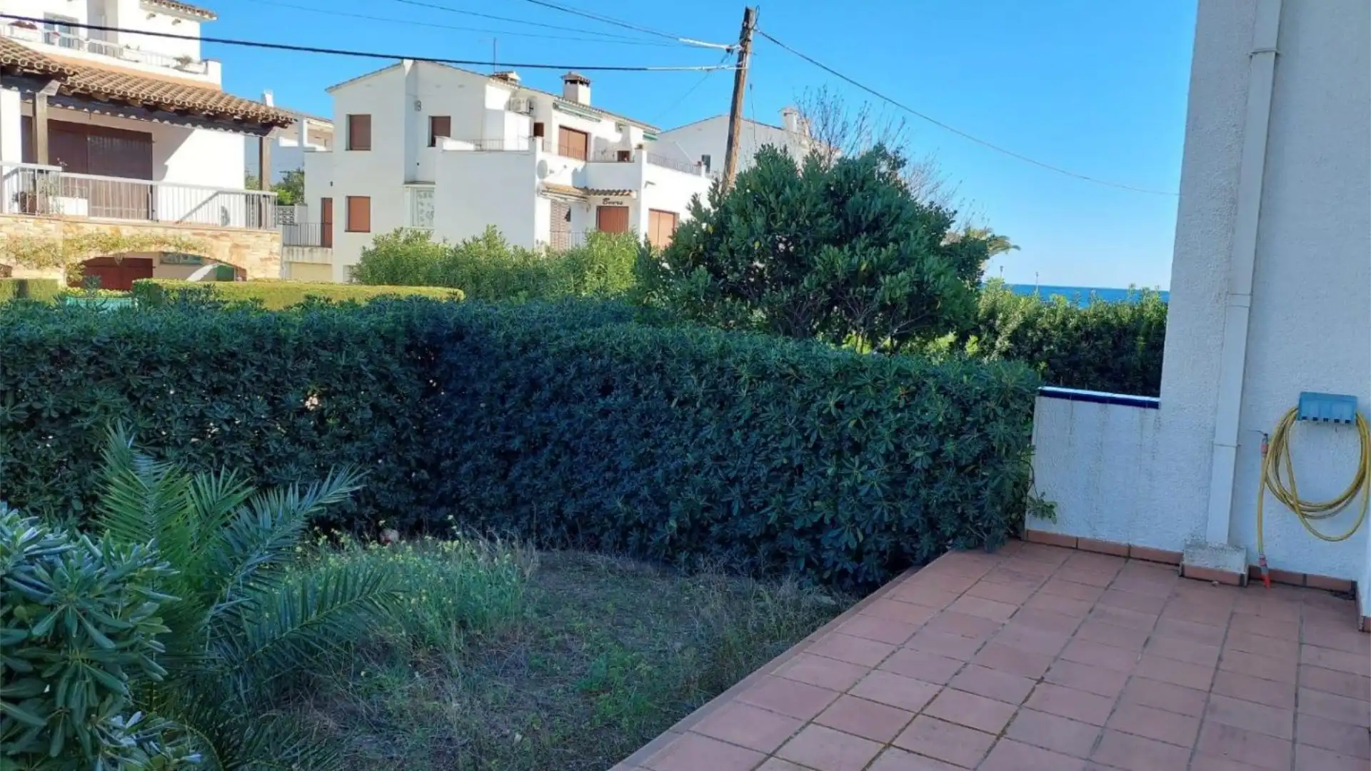 Jardín de Piso en venta en Llançà con Calefacción, Jardín privado y Amueblado