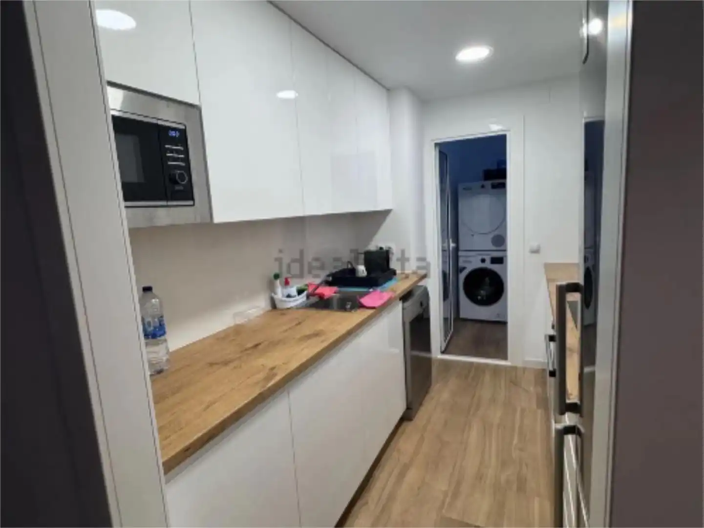 Küche von Wohnung zur untervermieten in Sabadell mit Heizung, Terrasse und Möbliert