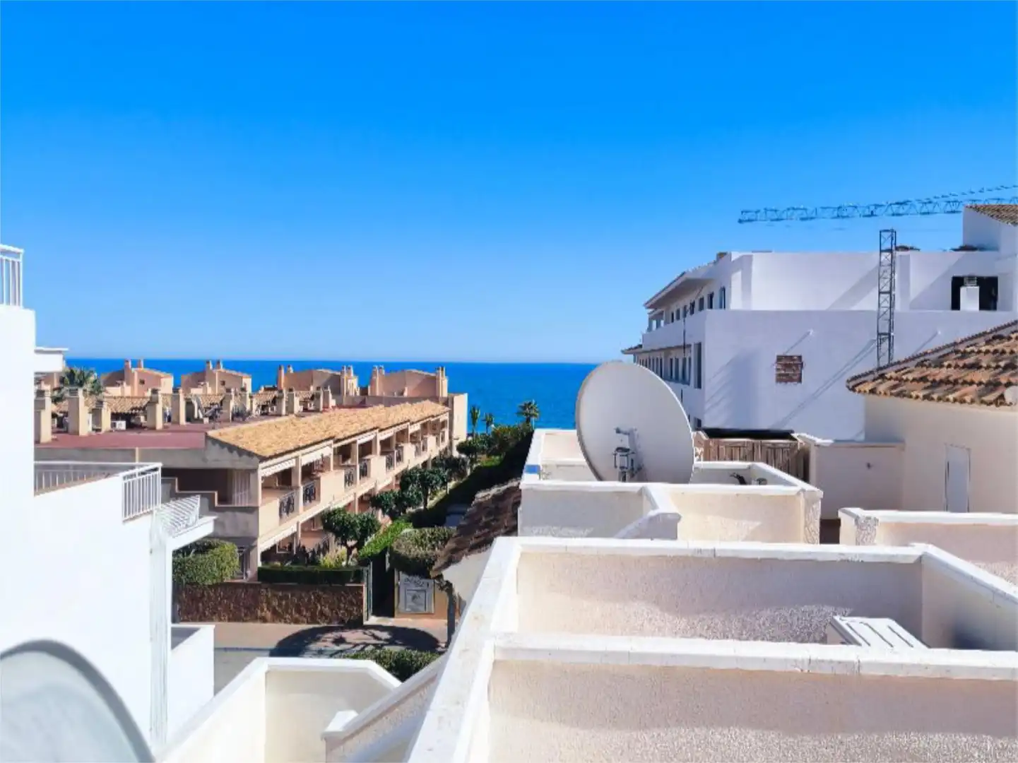 Piso de alquiler en Avenida Costa Levante, 1, Marina de la Torre Vista exterior de Piso de alquiler en Mojácar con Aire acondicionado, Calefacción y Terraza