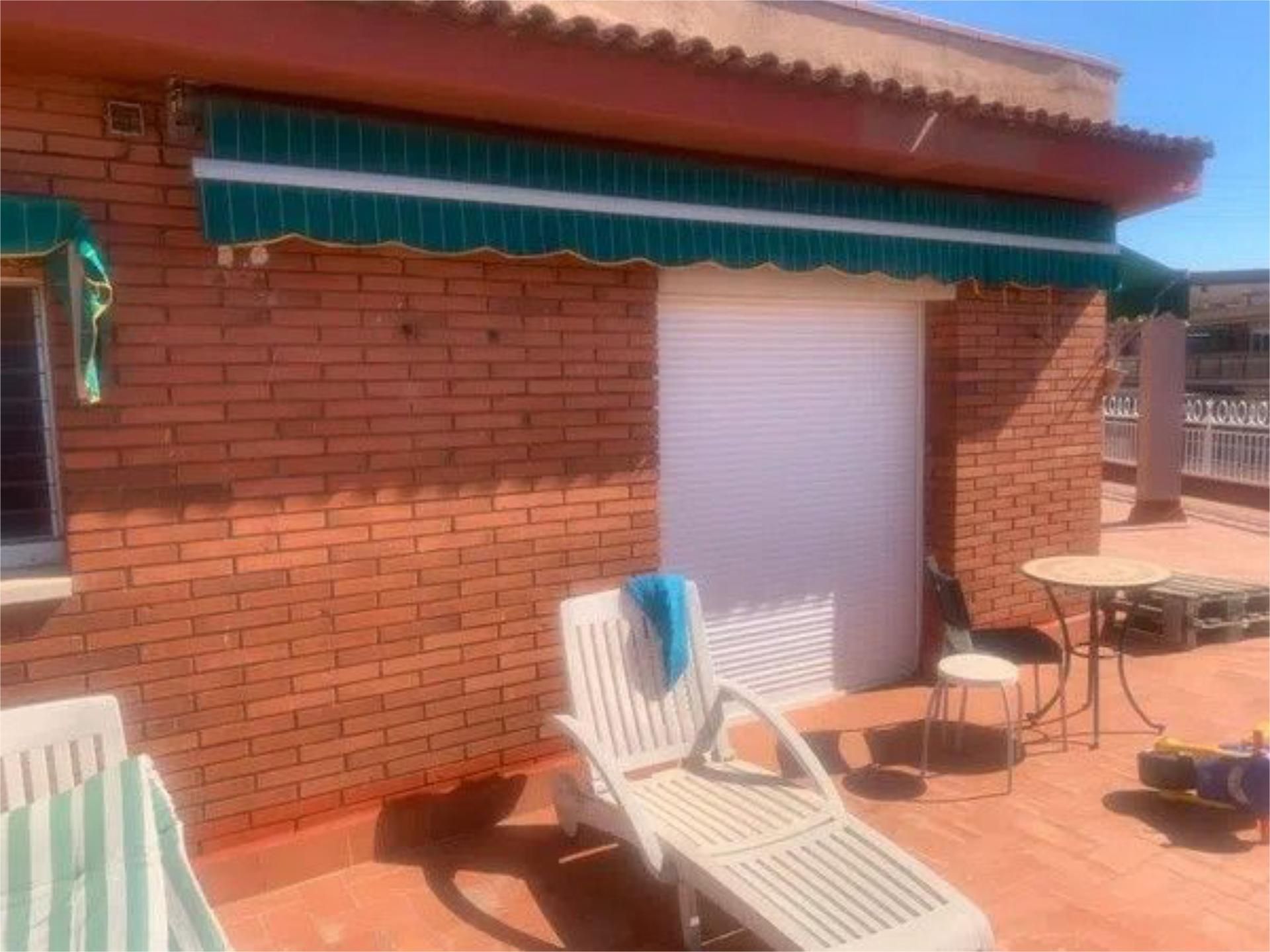 Terrasse von Dachboden zur untervermieten in  Barcelona Capital mit Klimaanlage, Heizung und Parkett