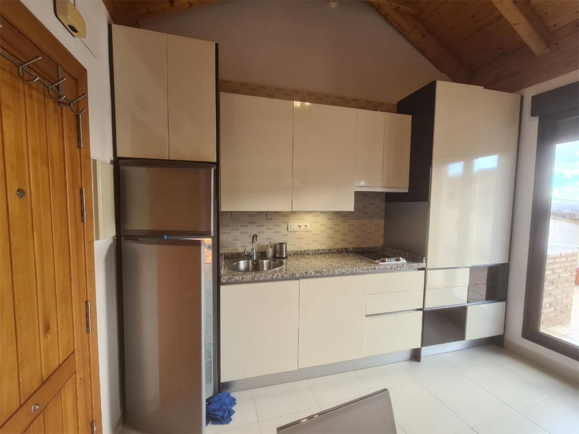 Kitchen of Attic for rent in  Granada Capital  with Air Conditioner, Heating and Terrace