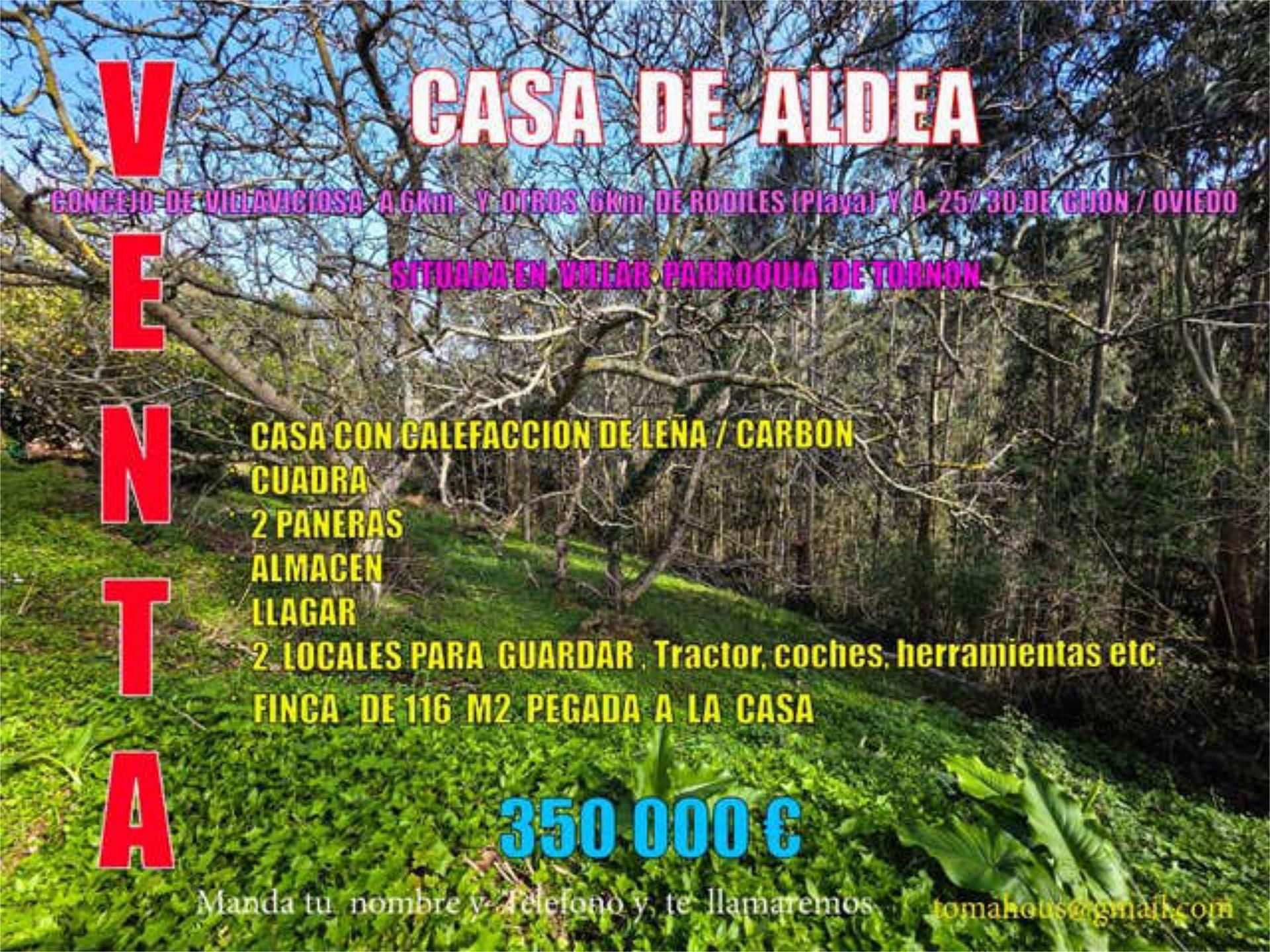 House or chalet for sale in Gijón   with Heating, Storage room and Furnished