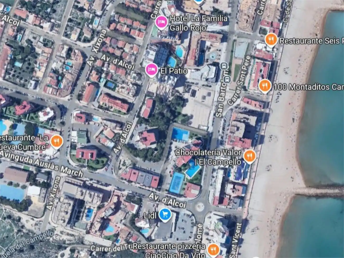 Pis en venda a Avinguda Ausiàs March, 6, Campello Playa Vista exterior de Pis en venda en El Campello amb Aire condicionat, Terrassa i Piscina
