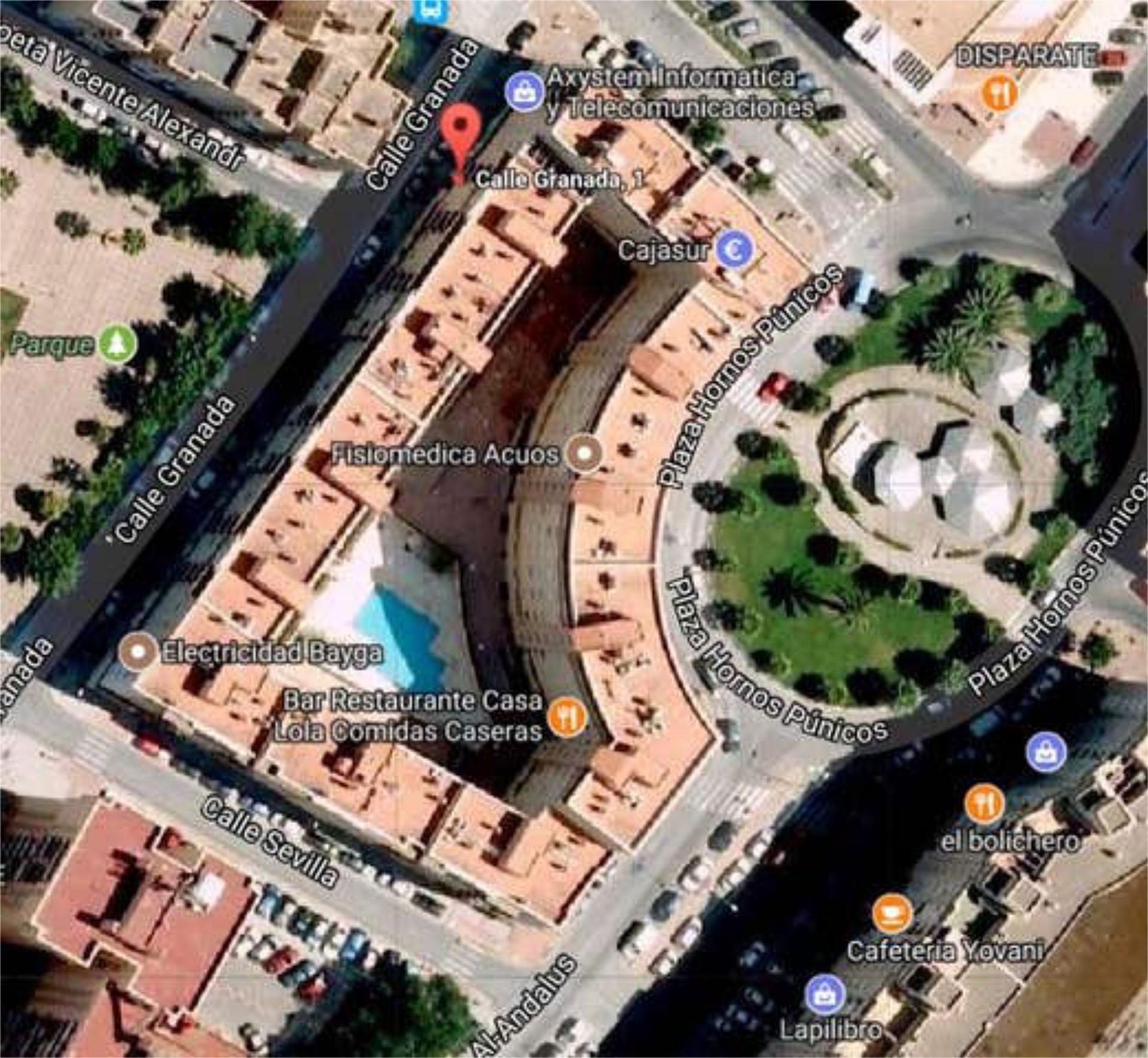 Vista exterior de Garaje de alquiler en San Fernando