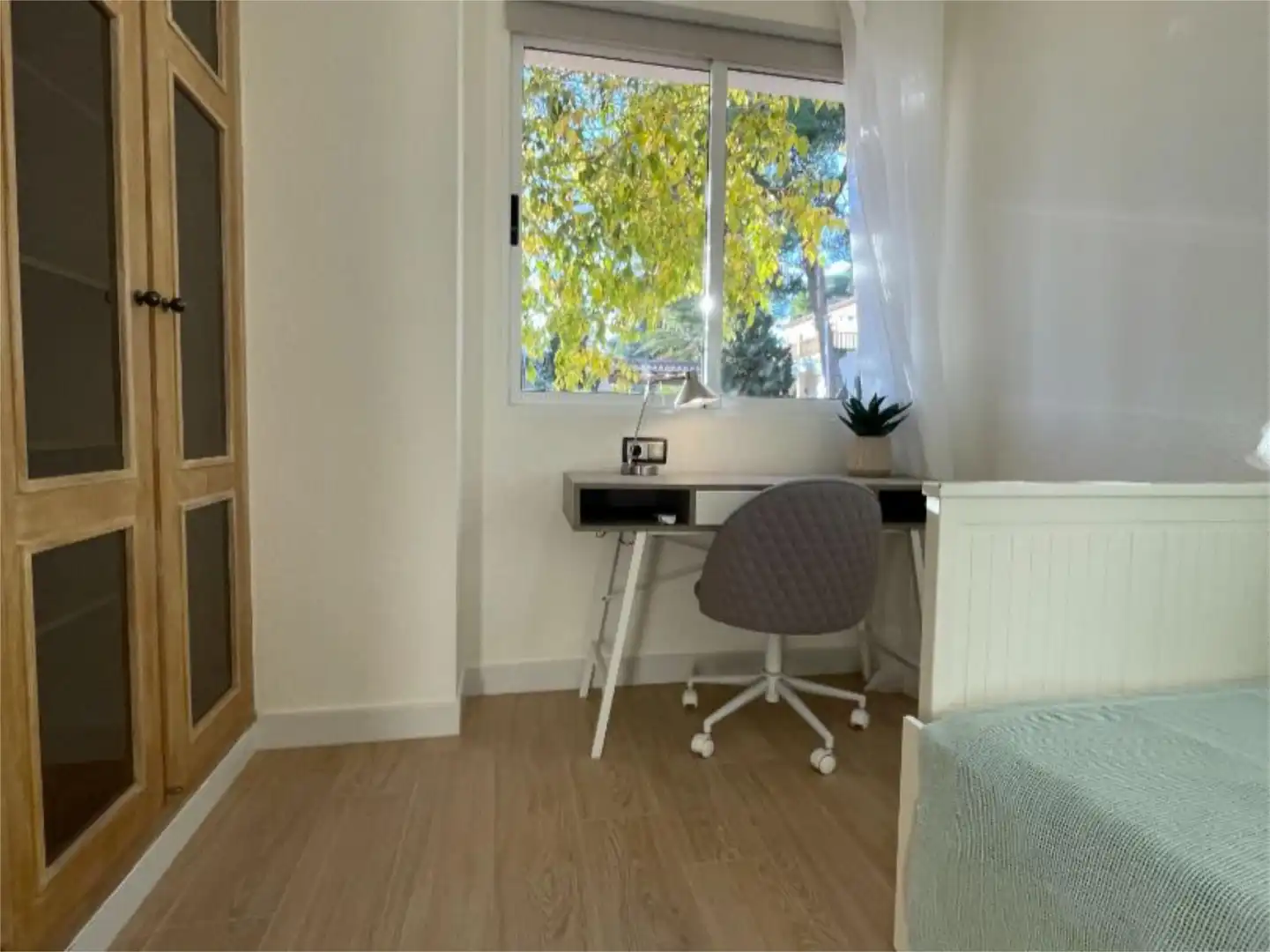 Habitación de Apartamento de alquiler en Jávea / Xàbia con Aire acondicionado, Calefacción y Jardín privado