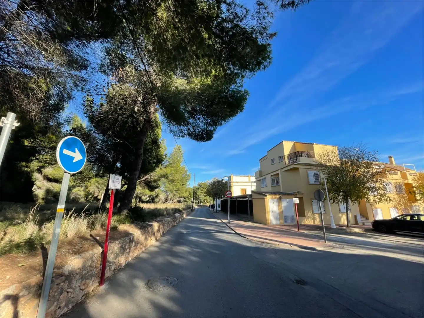 Vista exterior de Apartamento de alquiler en Jávea / Xàbia con Aire acondicionado, Calefacción y Jardín privado