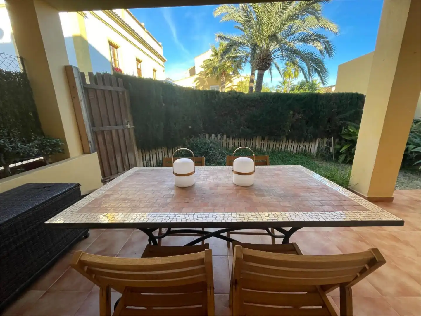 Jardín de Apartamento de alquiler en Jávea / Xàbia con Aire acondicionado, Calefacción y Jardín privado