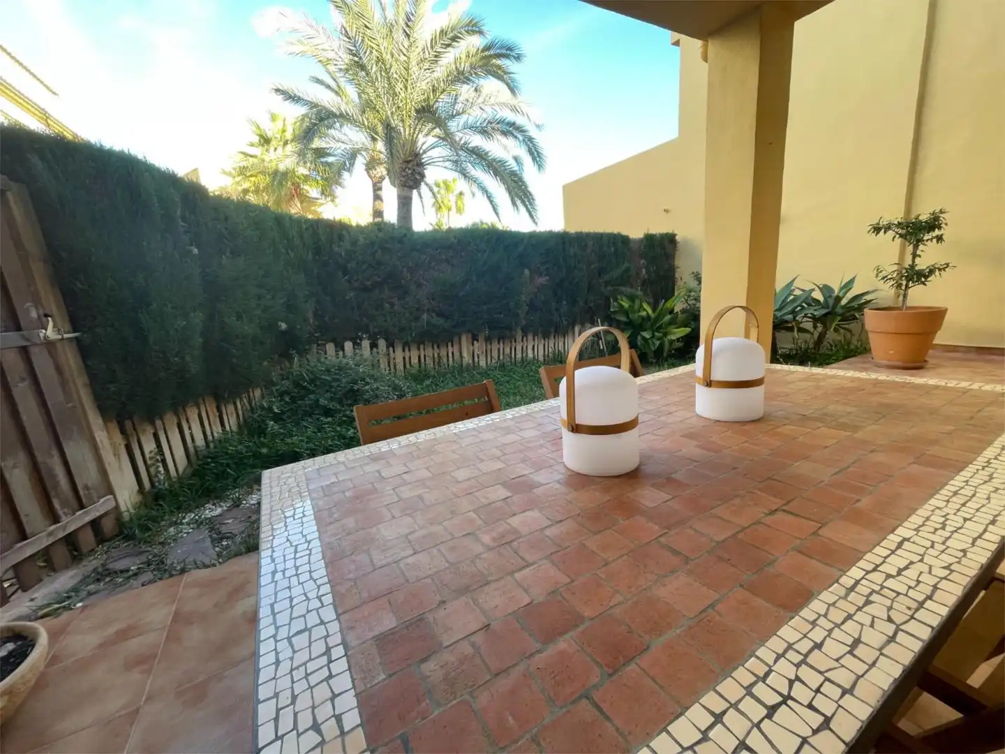 Jardín de Apartamento de alquiler en Jávea / Xàbia con Aire acondicionado, Calefacción y Jardín privado