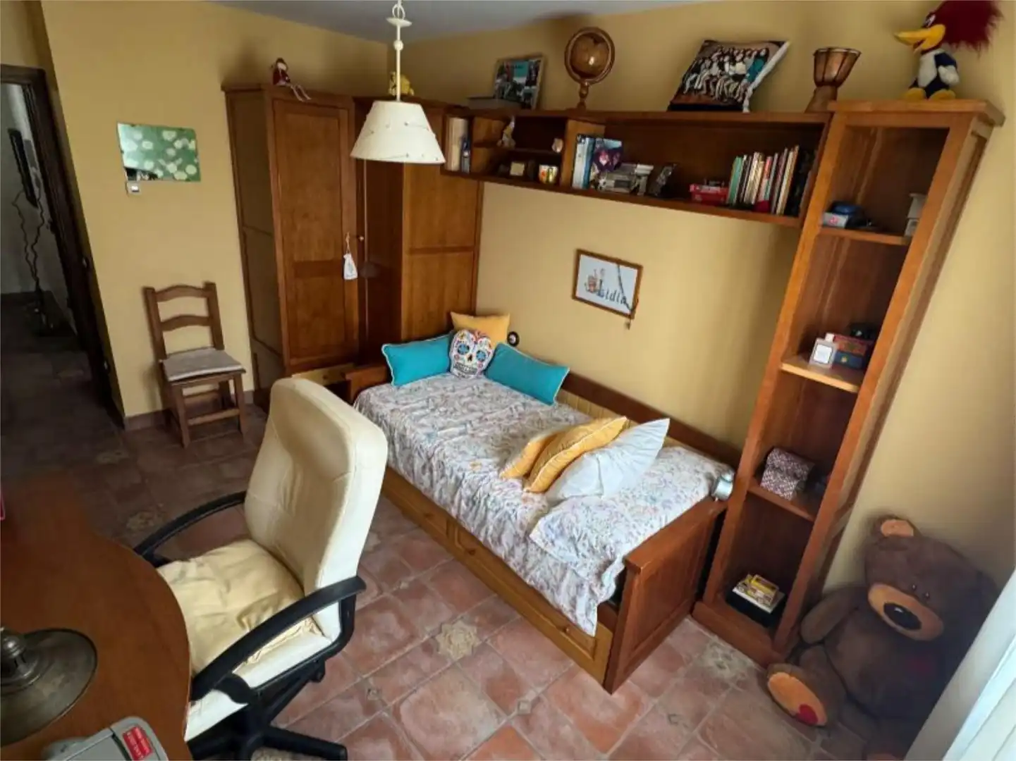 Casa adosada en venta en Calle Delicias, 21, Madridejos Habitación de Casa adosada en venta en Madridejos con Aire acondicionado, Calefacción y Terraza