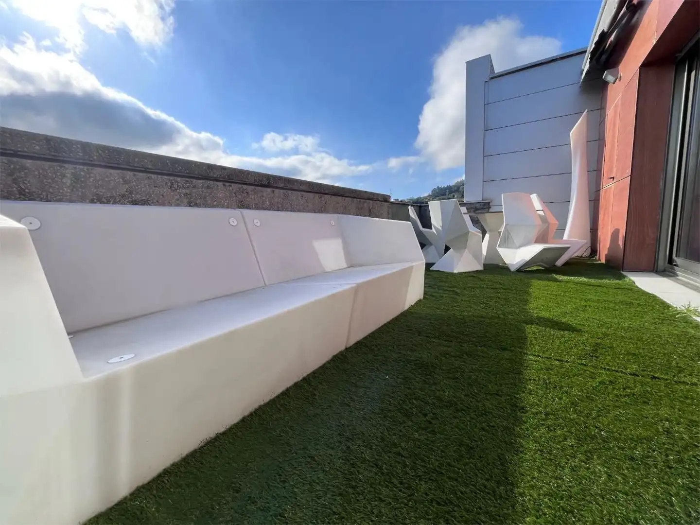 Wohnung zum Verkauf in Calle Viseu, 15, Ciudad Naranco - Prados de La Fuente Terrasse von Wohnung zum Verkauf in Oviedo mit Heizung, Privatgarten und Parkett