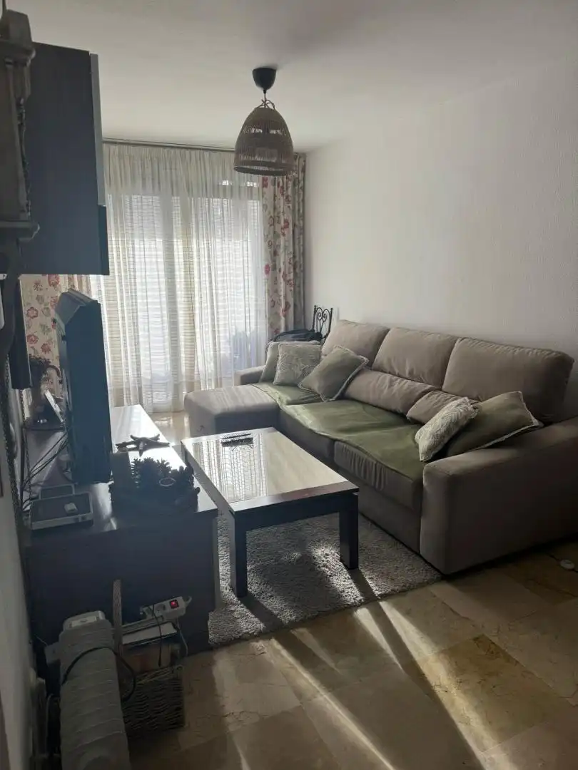Sala de estar de Piso de alquiler en  Sevilla Capital con Aire acondicionado, Terraza y Balcón