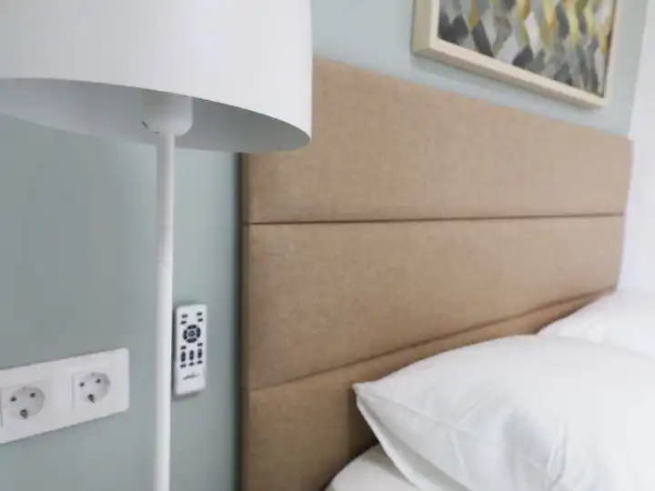 Bedroom of Flat for share in Binissalem  with Air Conditioner, Heating and Parquet flooring
