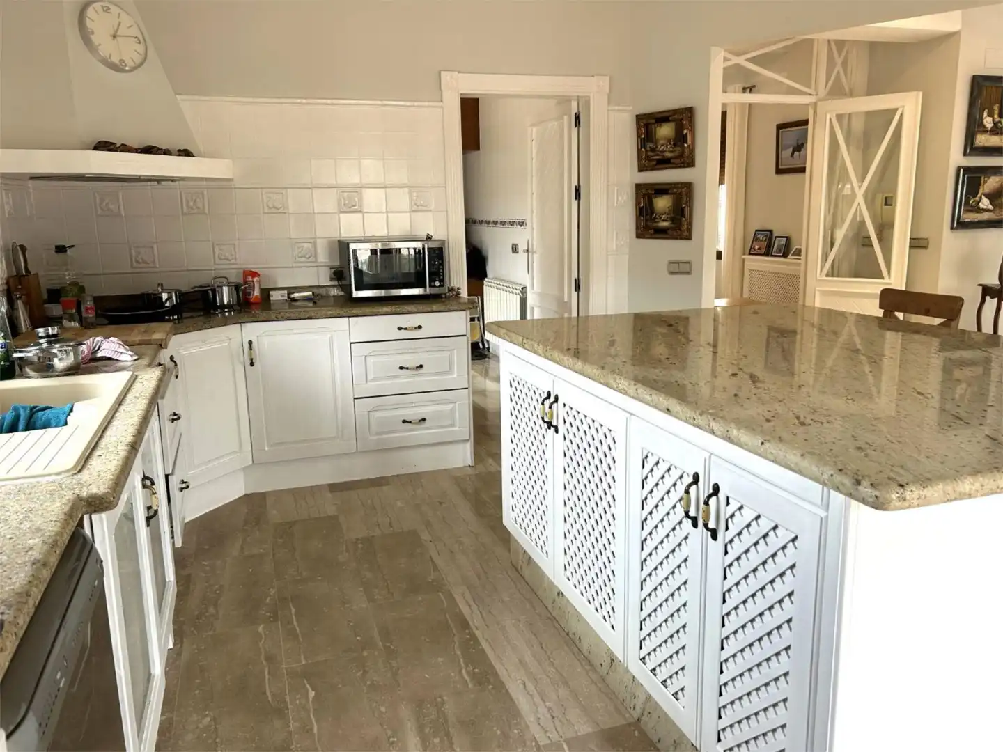 Cocina de Finca rústica en venta en Orihuela con Terraza y Piscina