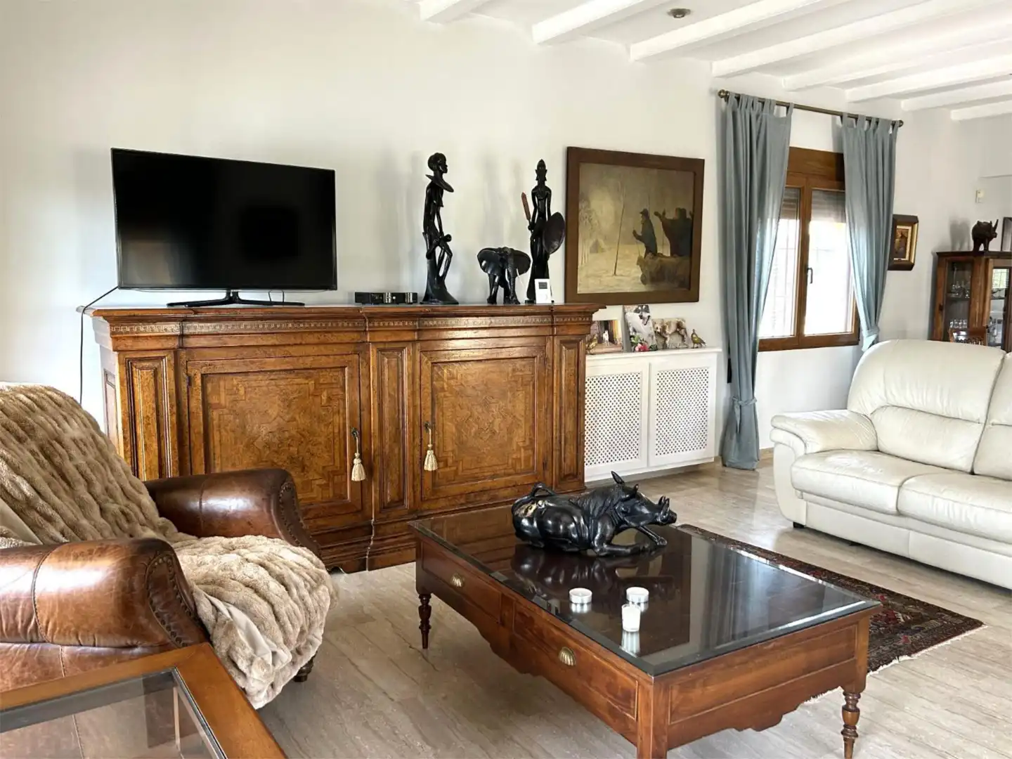 Sala de estar de Finca rústica en venta en Orihuela con Terraza y Piscina