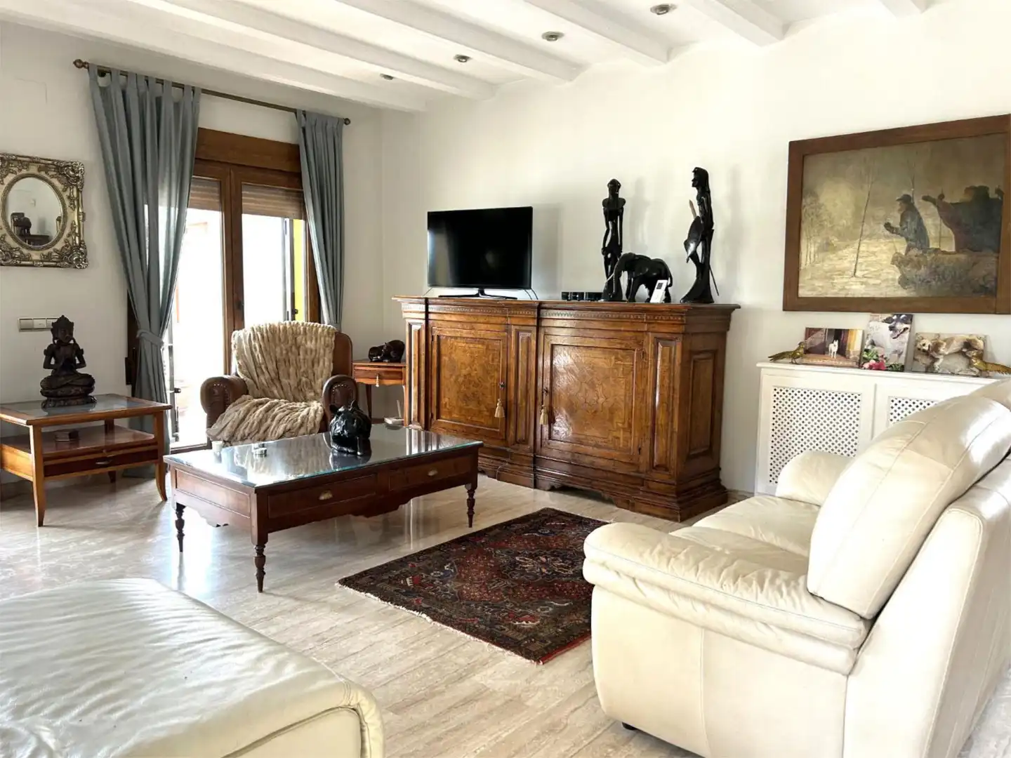 Sala de estar de Finca rústica en venta en Orihuela con Terraza y Piscina