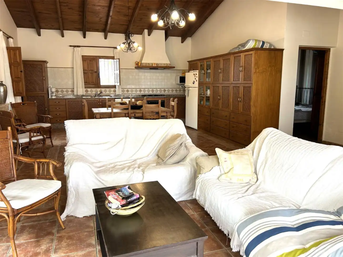 Sala de estar de Finca rústica en venta en Orihuela con Terraza y Piscina