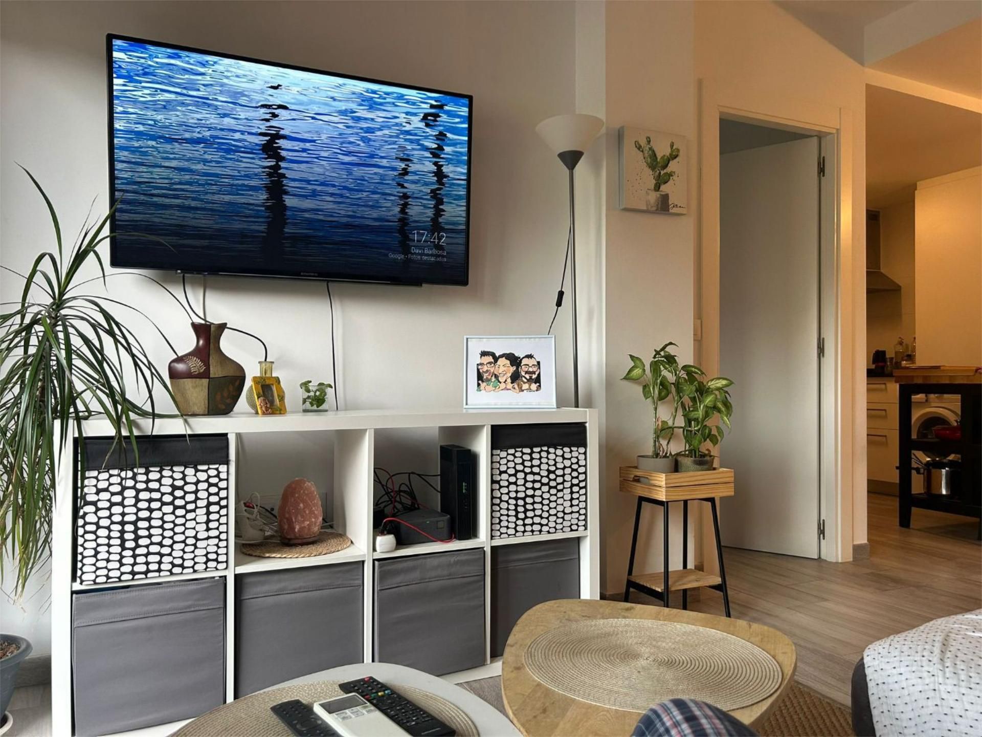 Sala de estar de Piso en venta en Llançà con Aire acondicionado y Balcón