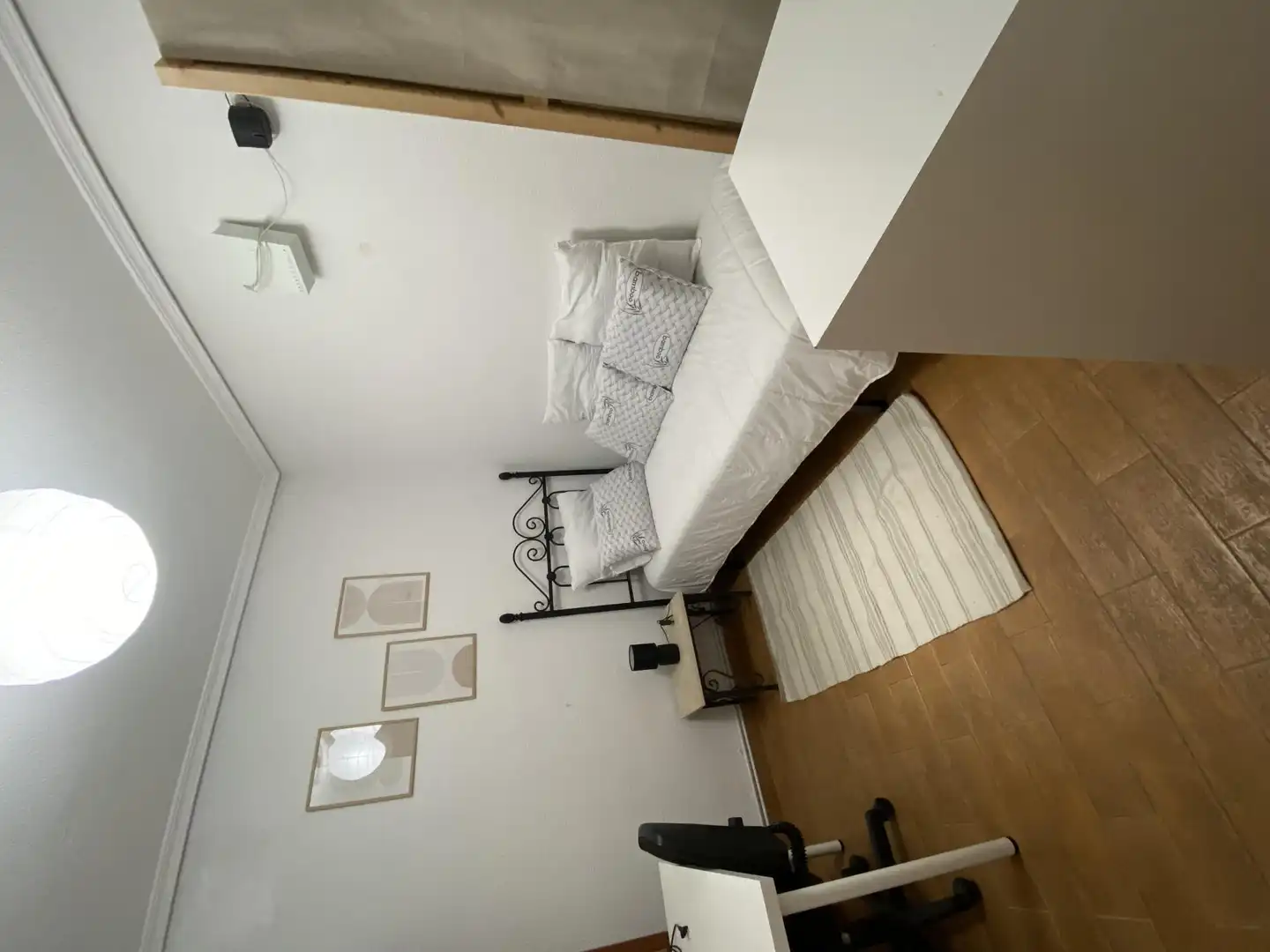 Bedroom of Flat for share in Talavera de la Reina  with Air Conditioner, Heating and Parquet flooring