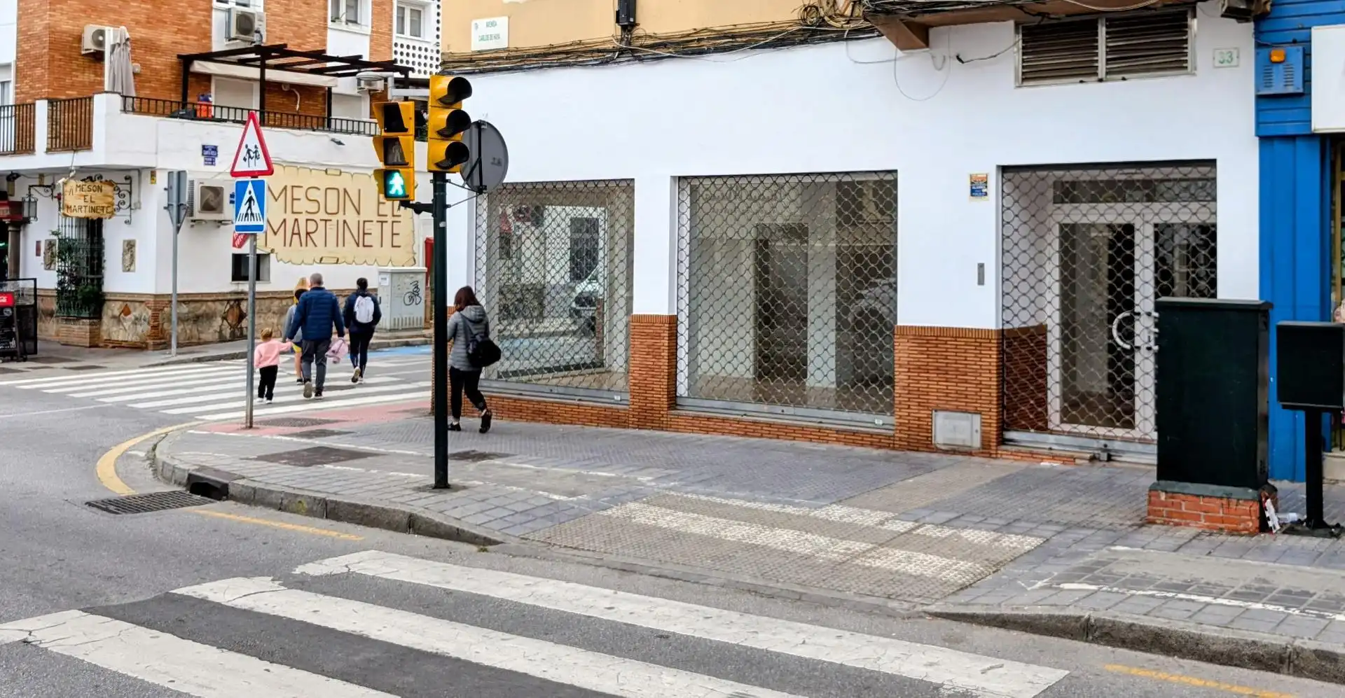 Exterior view of Commercial properties for rent in Málaga
