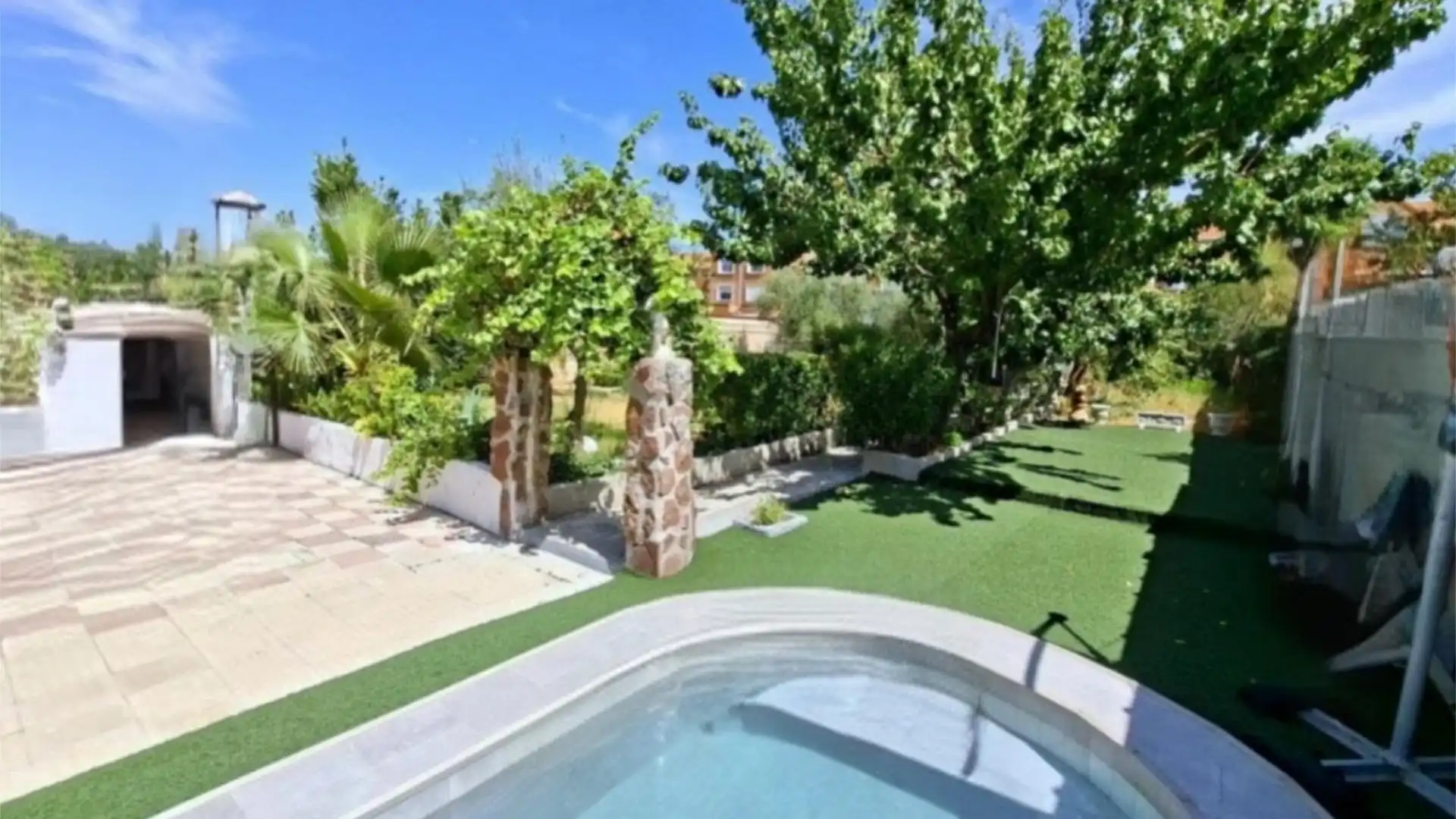 Jardín de Casa o chalet en venta en Seseña con Aire acondicionado, Terraza y Piscina